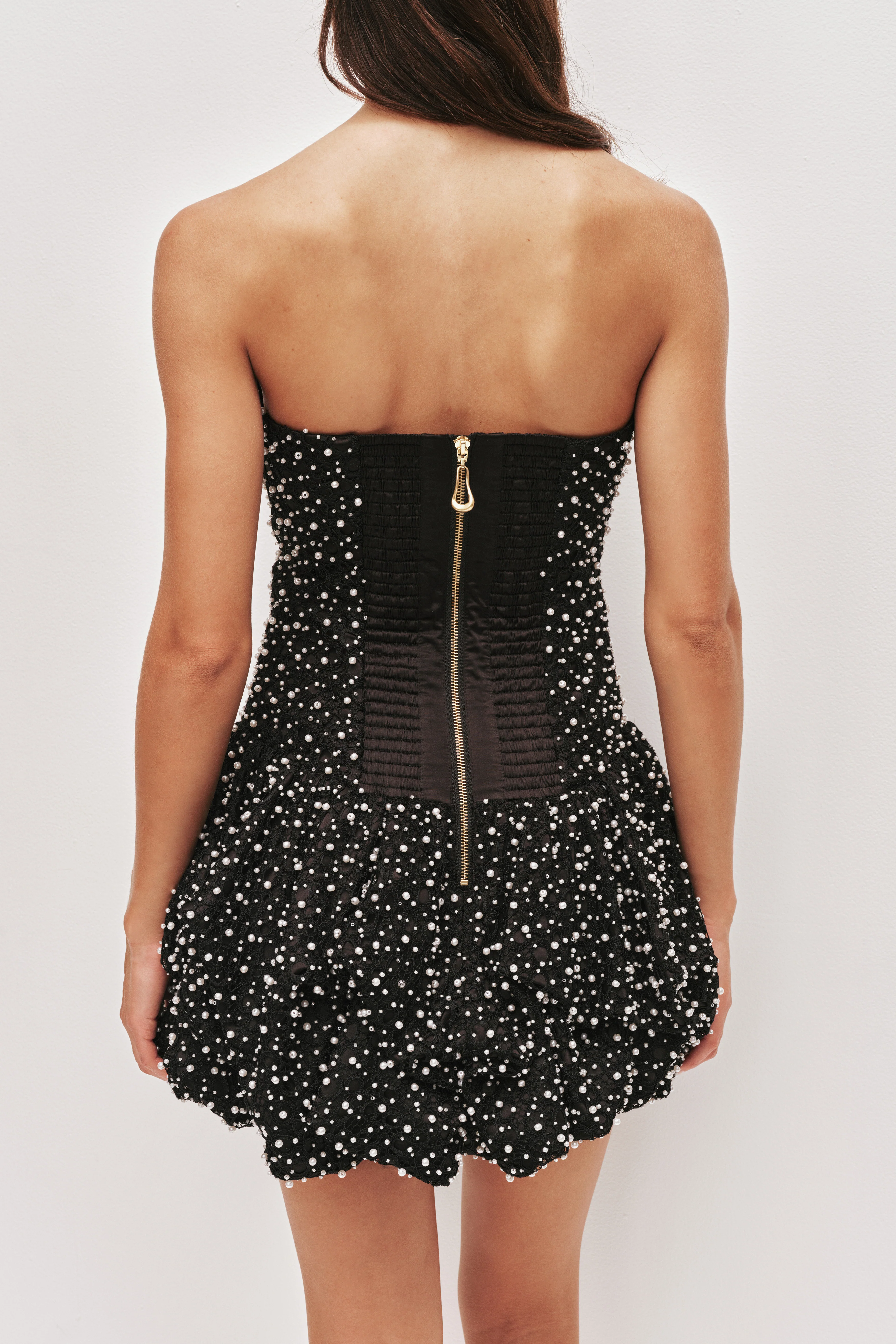 Regina Pearl Mini Dress - Image 5