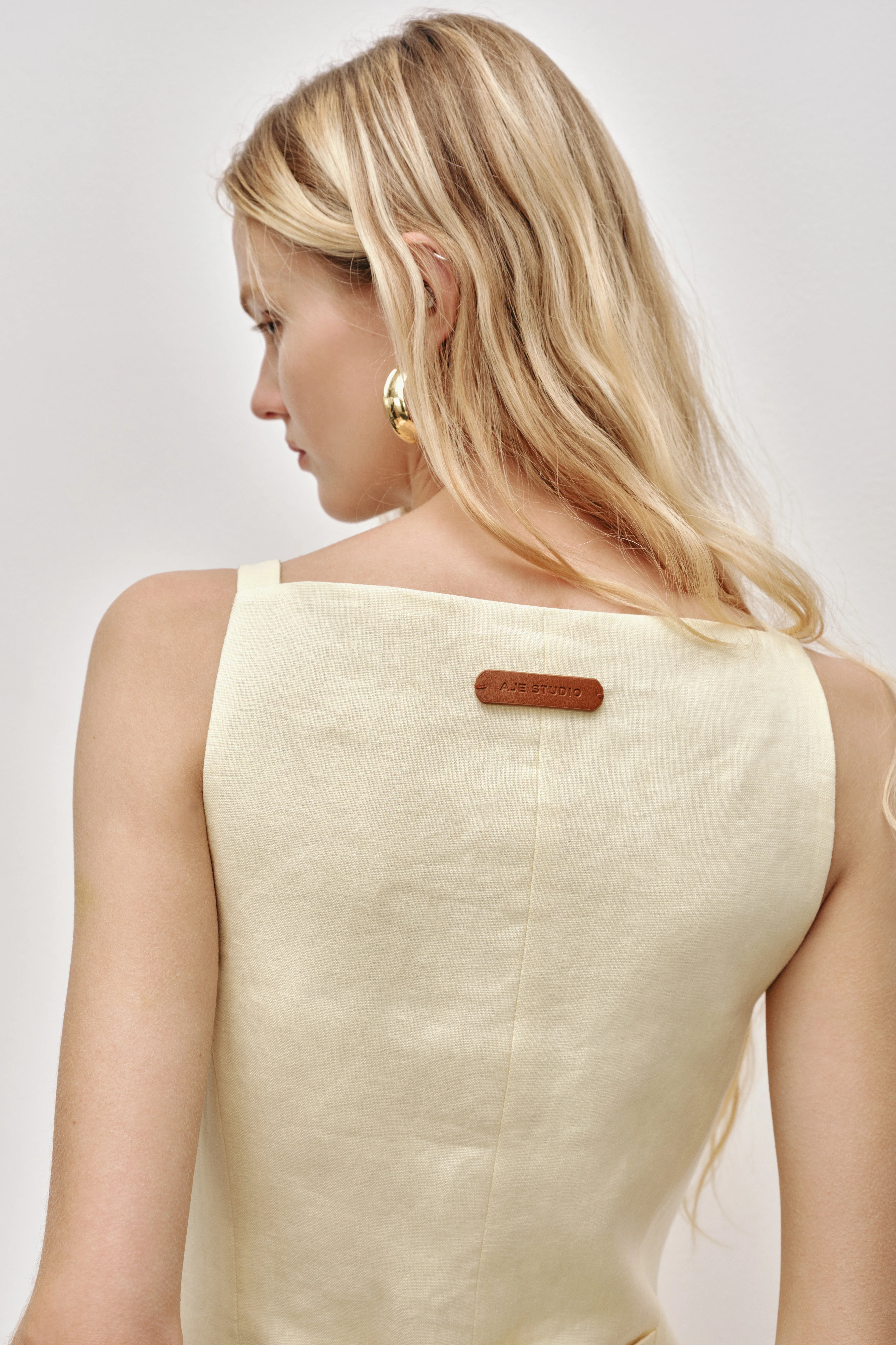 Relle Tailored Mini Dress - Image 5