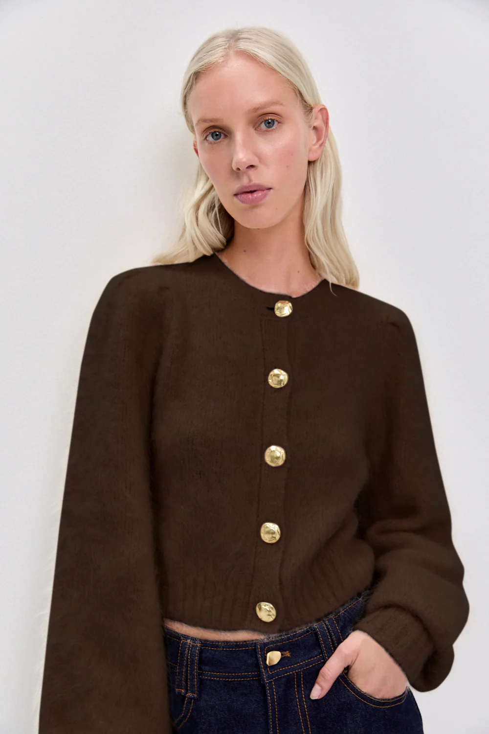 Renee Fluffy Cardigan - Image 4
