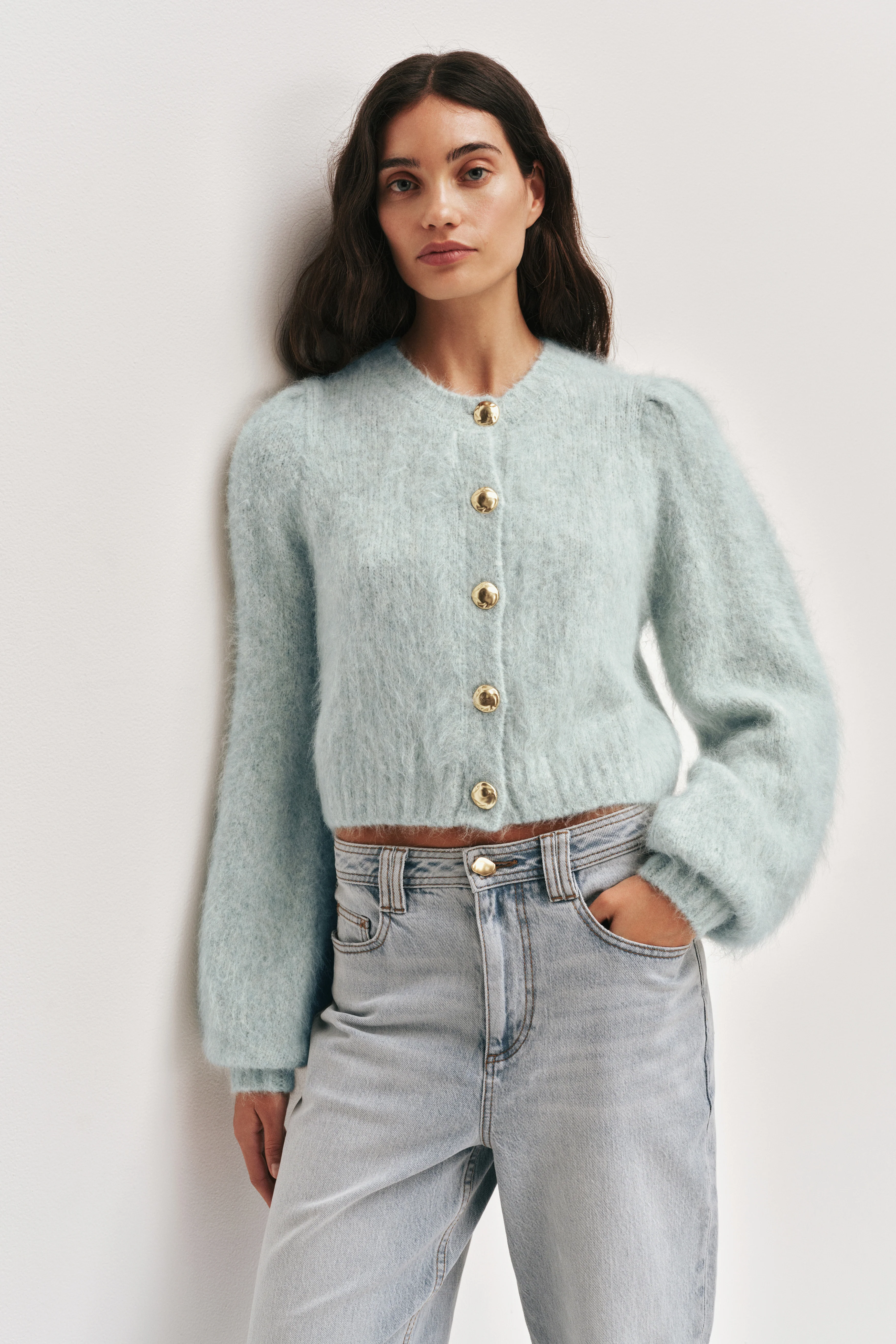 Renee Fluffy Cardigan - Image 3