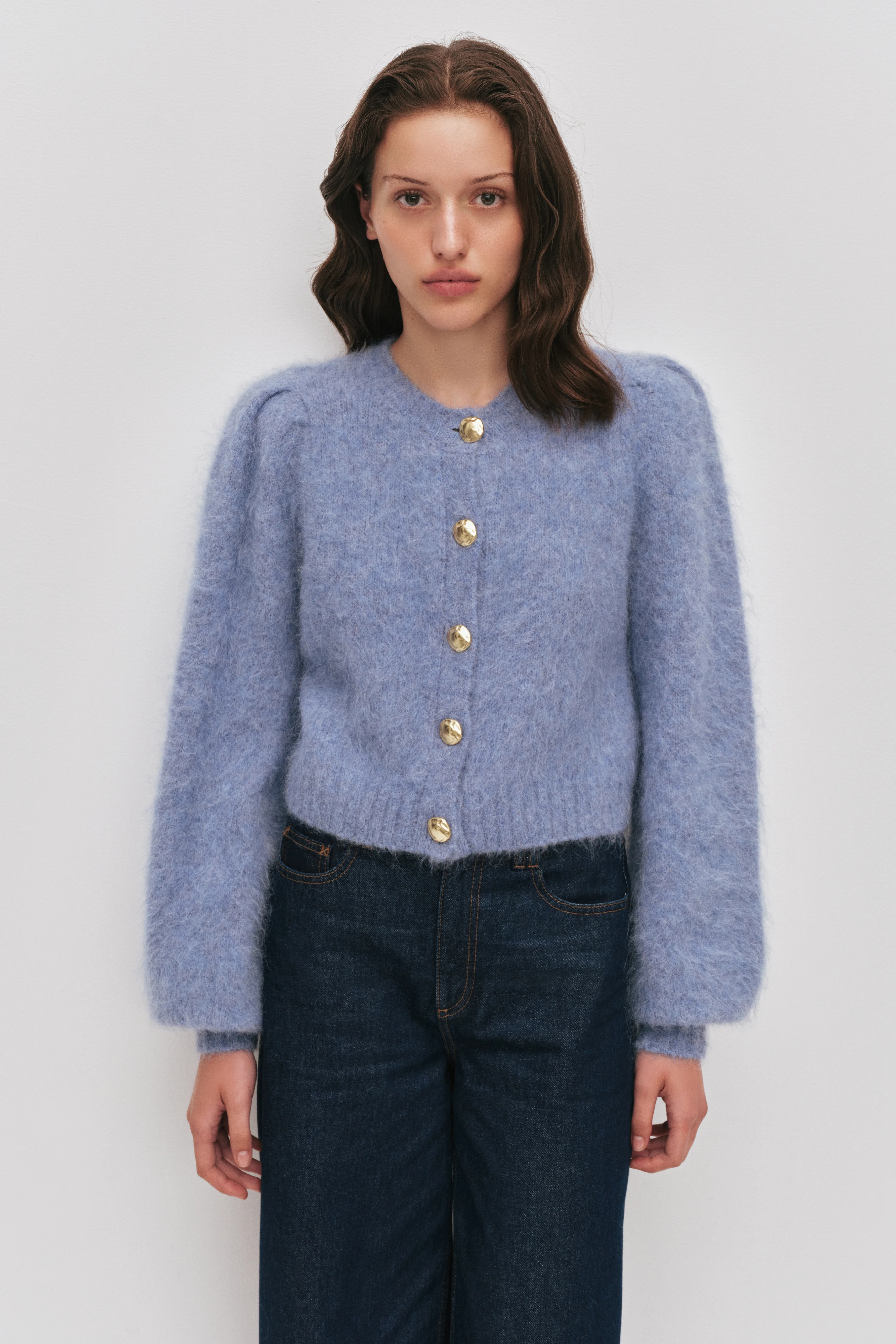 Renee Fluffy Cardigan - Image 3