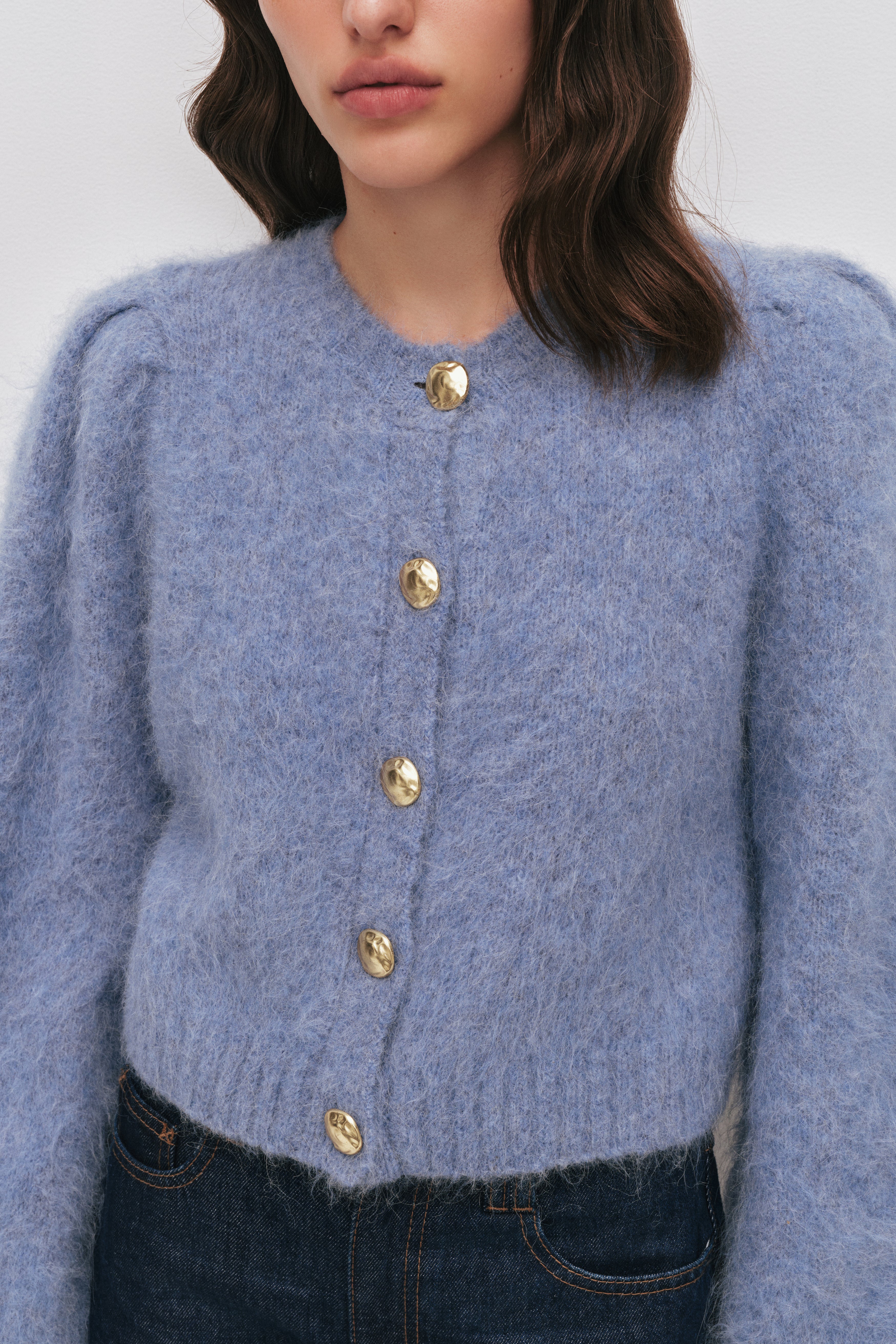 Renee Fluffy Cardigan - Image 4