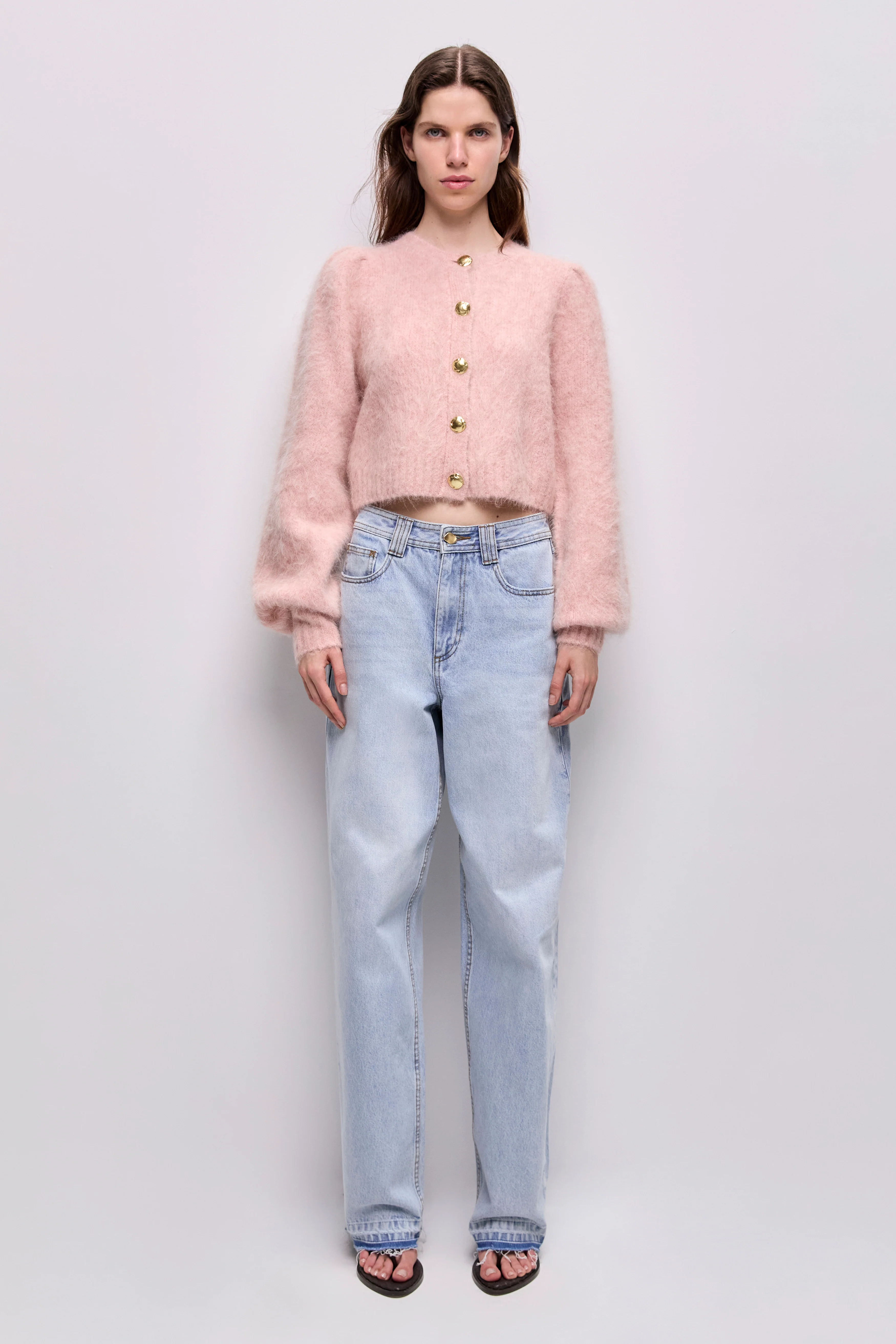 Renee Fluffy Cardigan