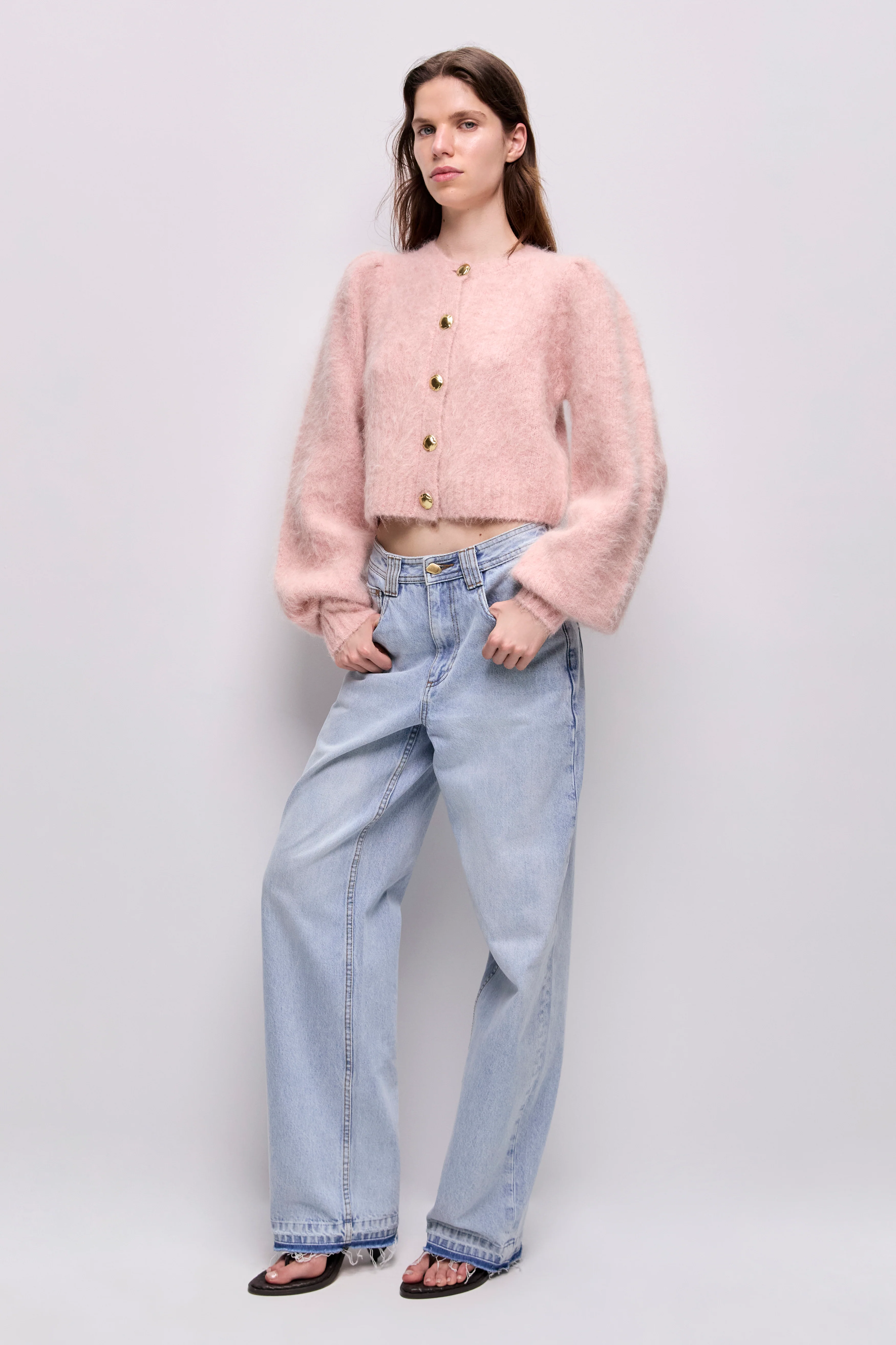 Renee Fluffy Cardigan - Image 5