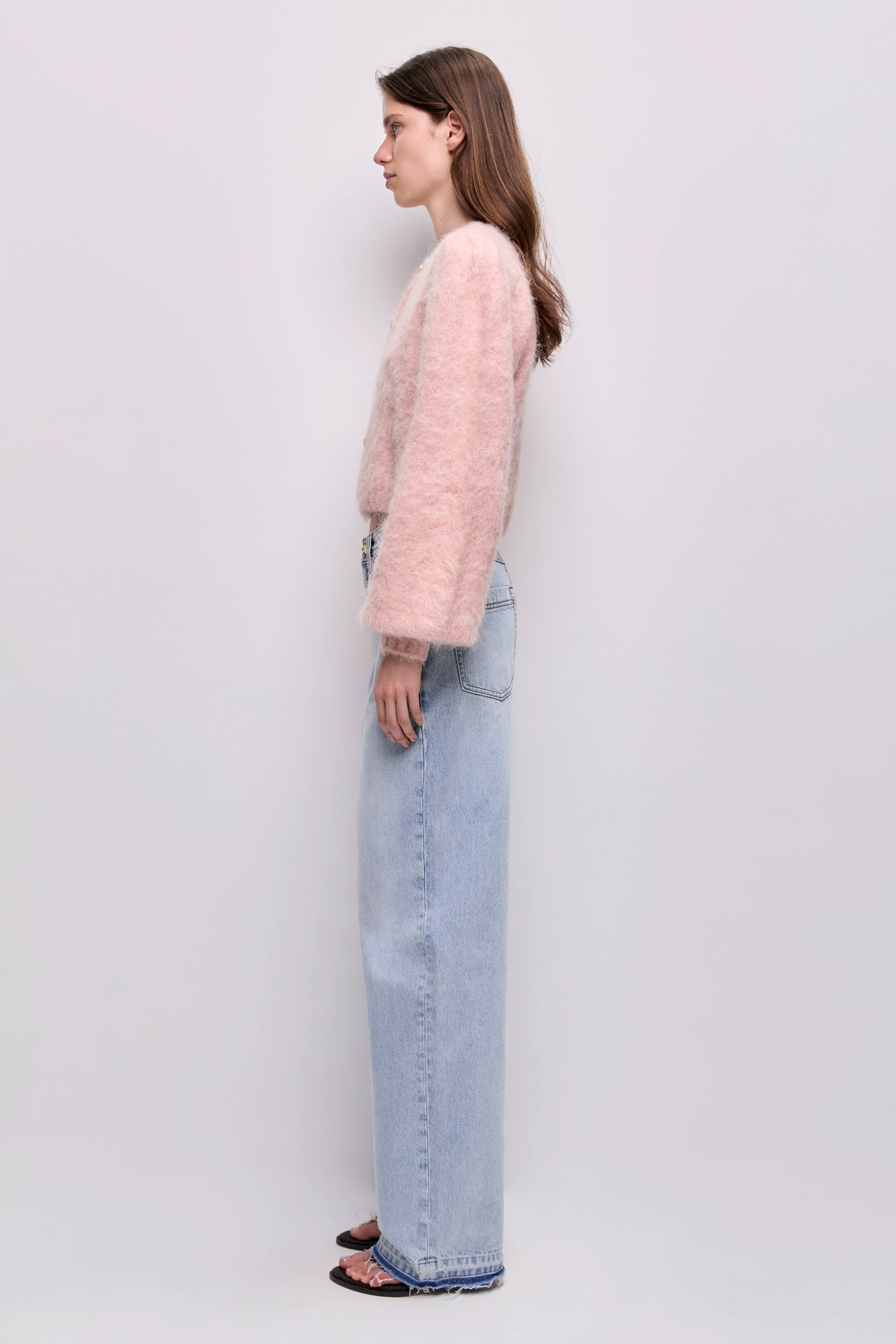 Renee Fluffy Cardigan - Image 6