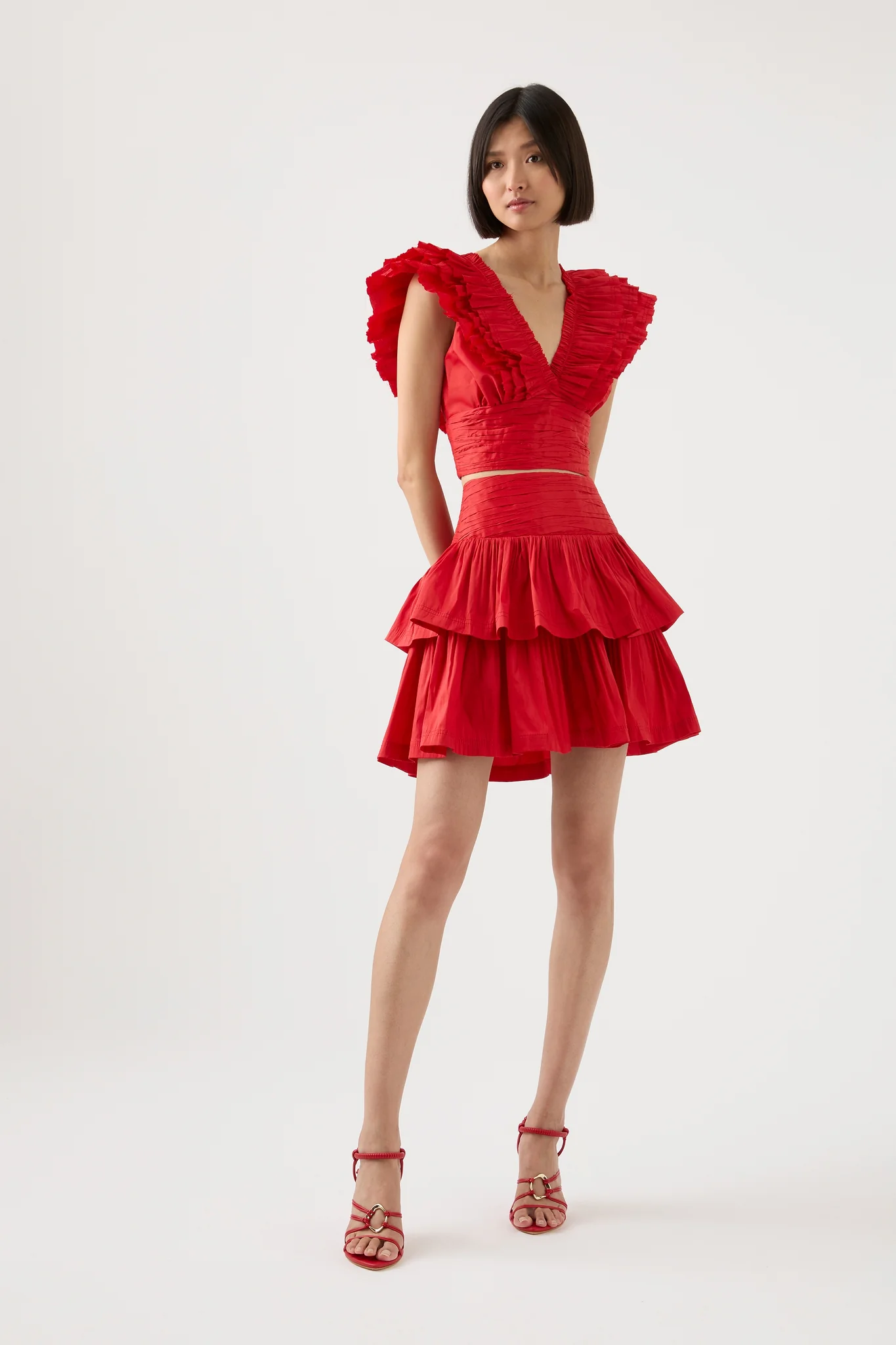 Rhythmic Tiered Frill Skirt - Image 3