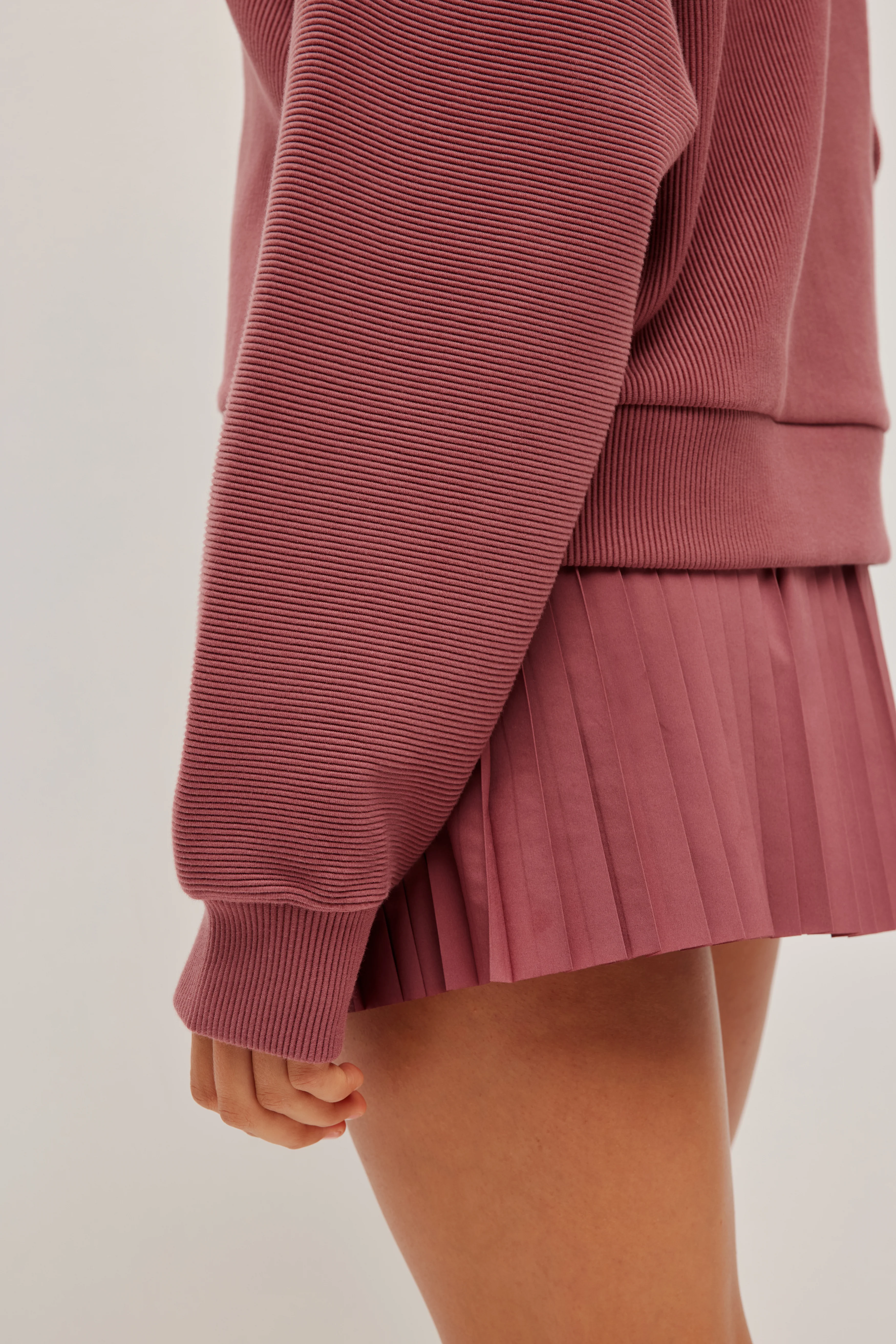 Rib 1/4 Zip Jumper - Image 5