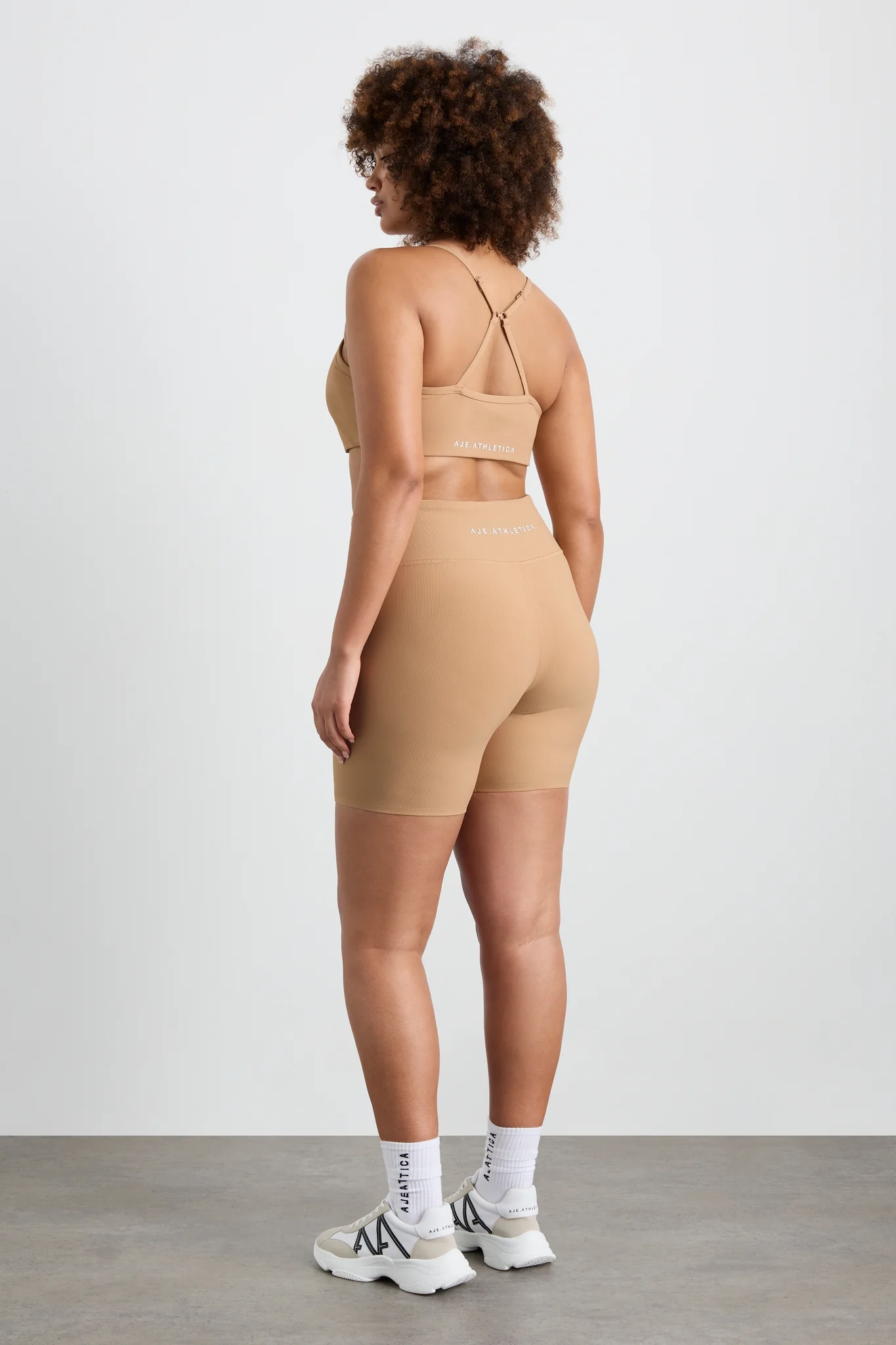 Ribbed Mid Length Bike Short 601 - Image 13