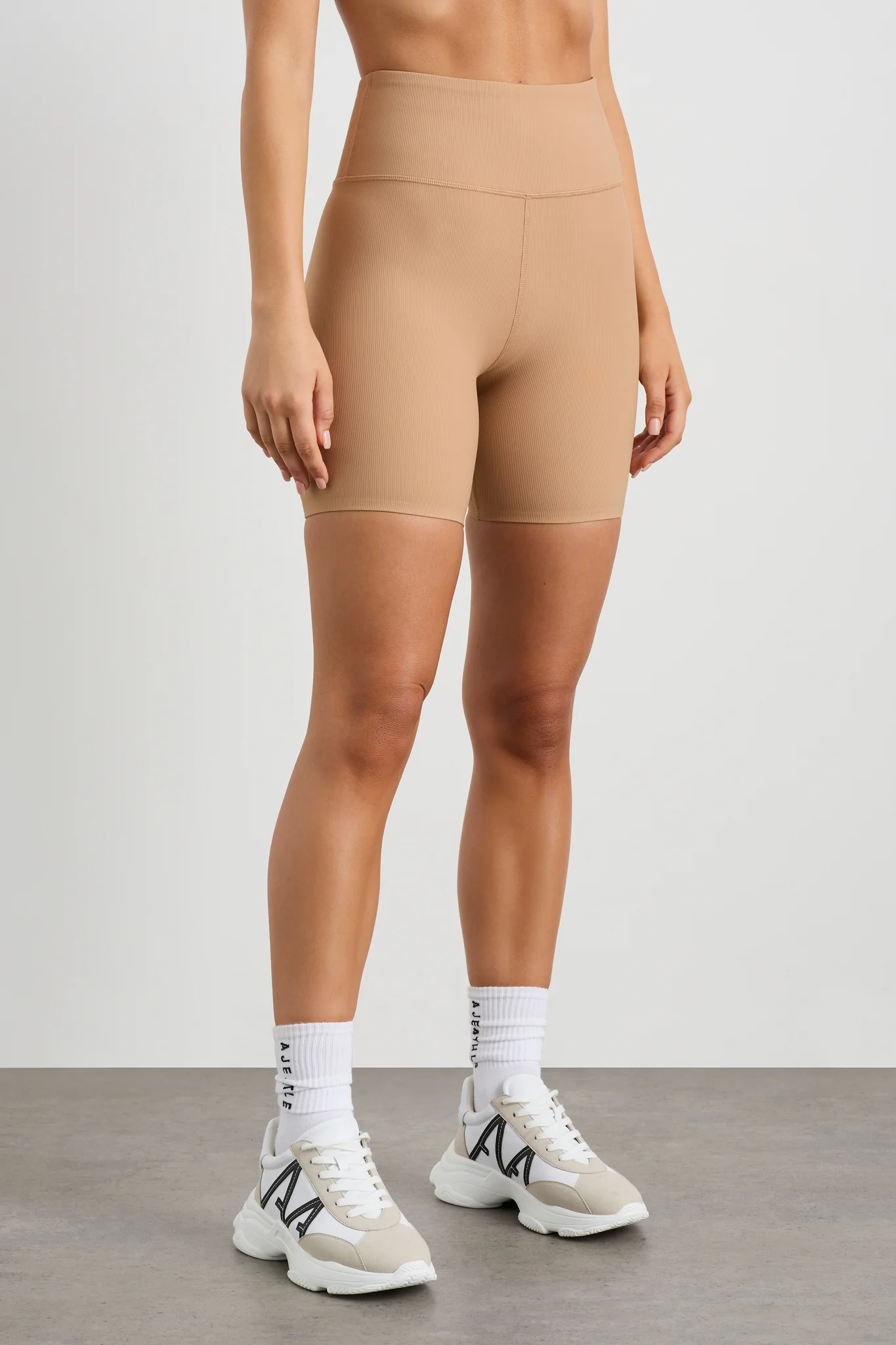 Ribbed Mid Length Bike Short 601 - Image 3