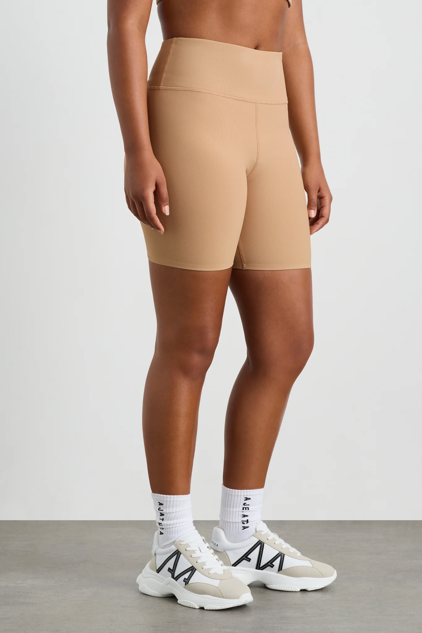 Ribbed Mid Length Bike Short 601 - Image 7