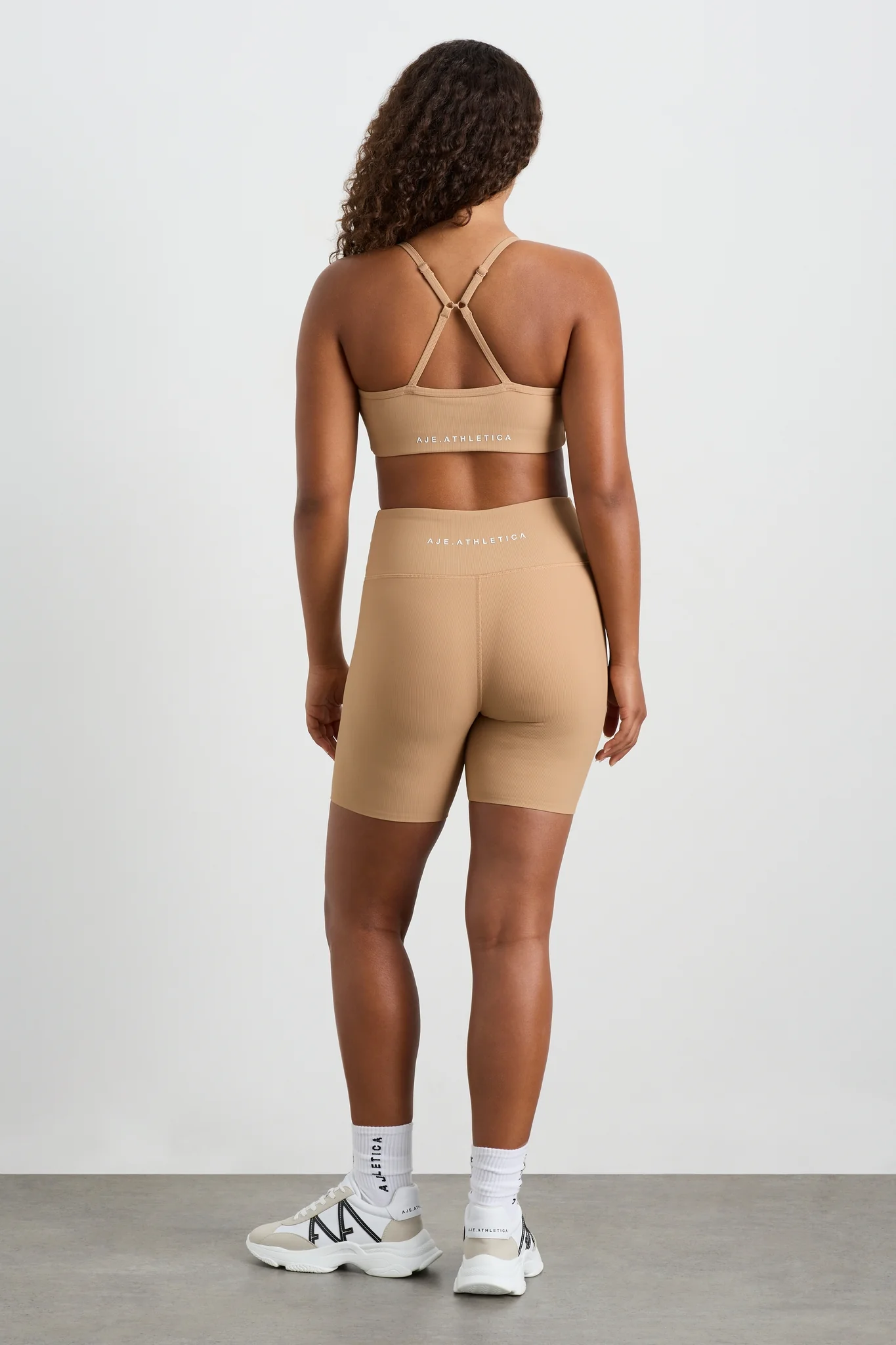 Ribbed Mid Length Bike Short 601 - Image 9