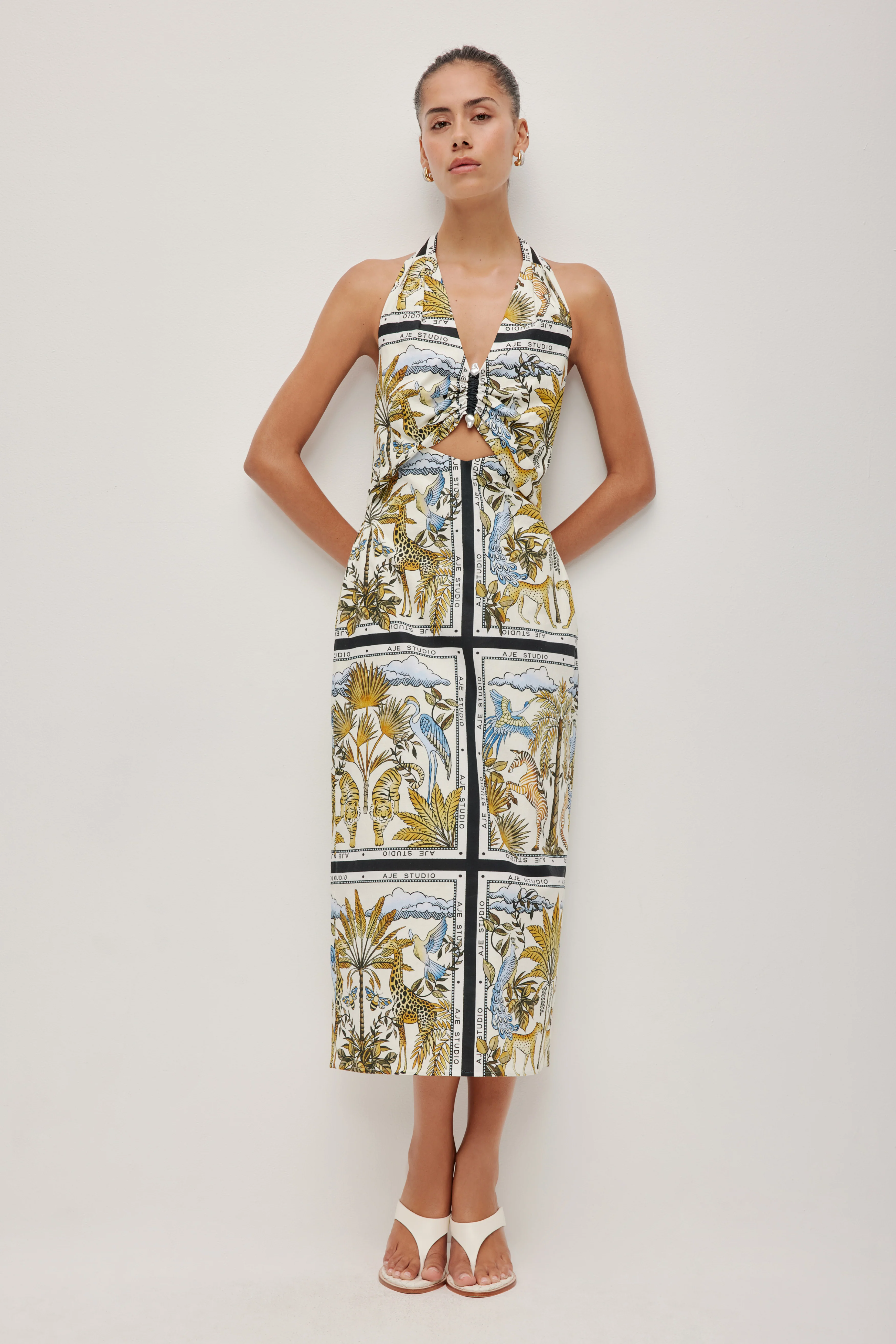 Rio Halter Maxi Dress