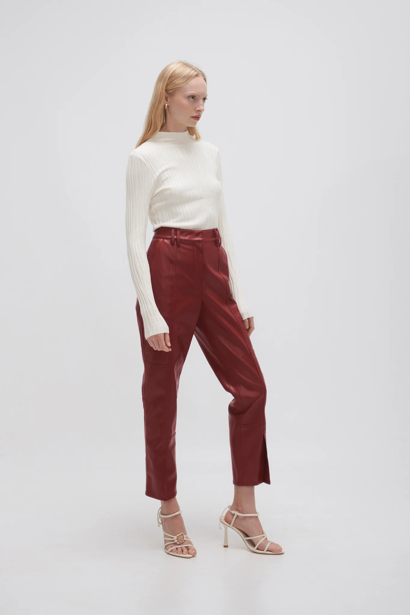 River Vegan Leather Pant - Image 4
