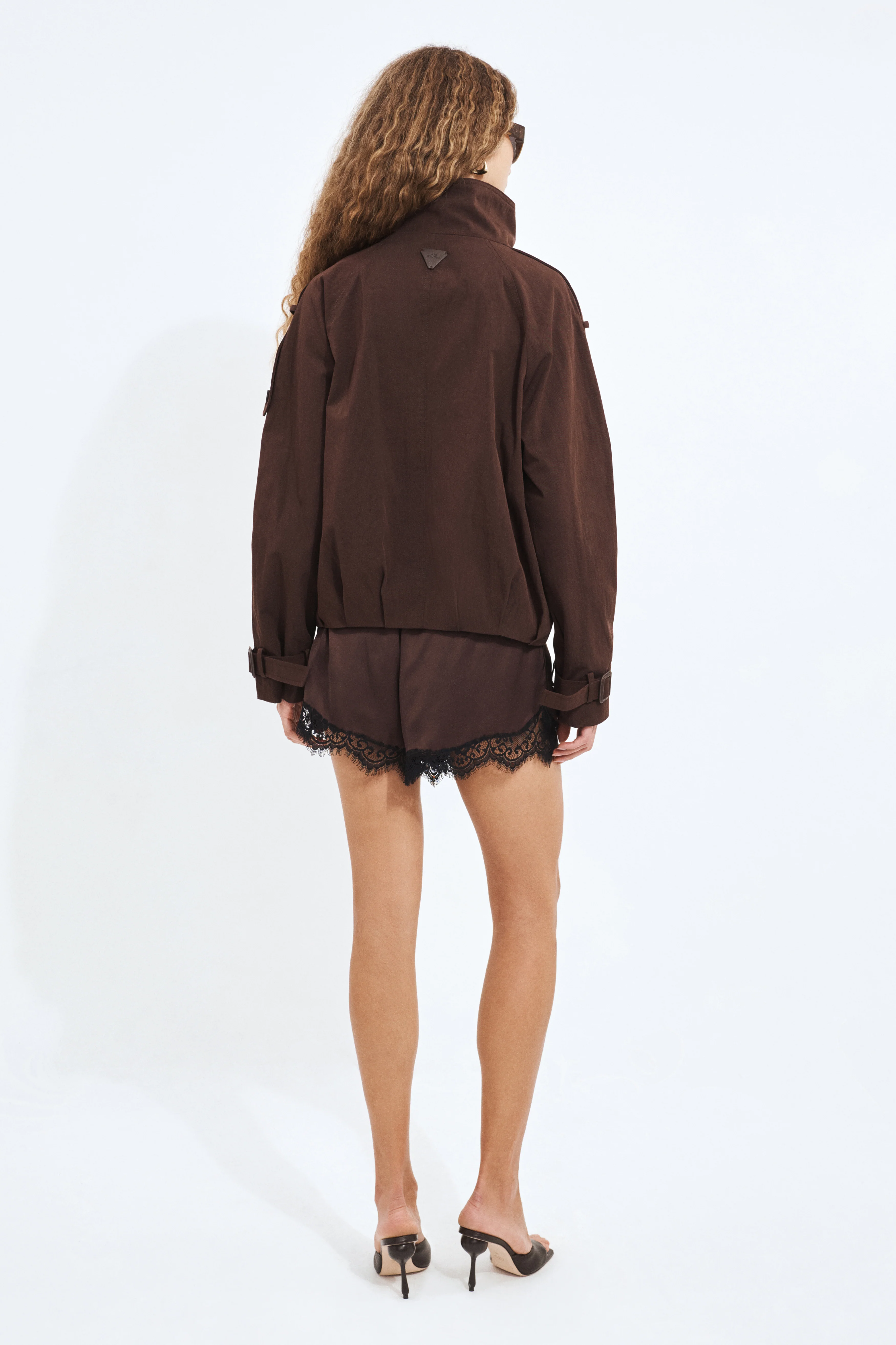 Rory Funnel Neck Trench - Image 6