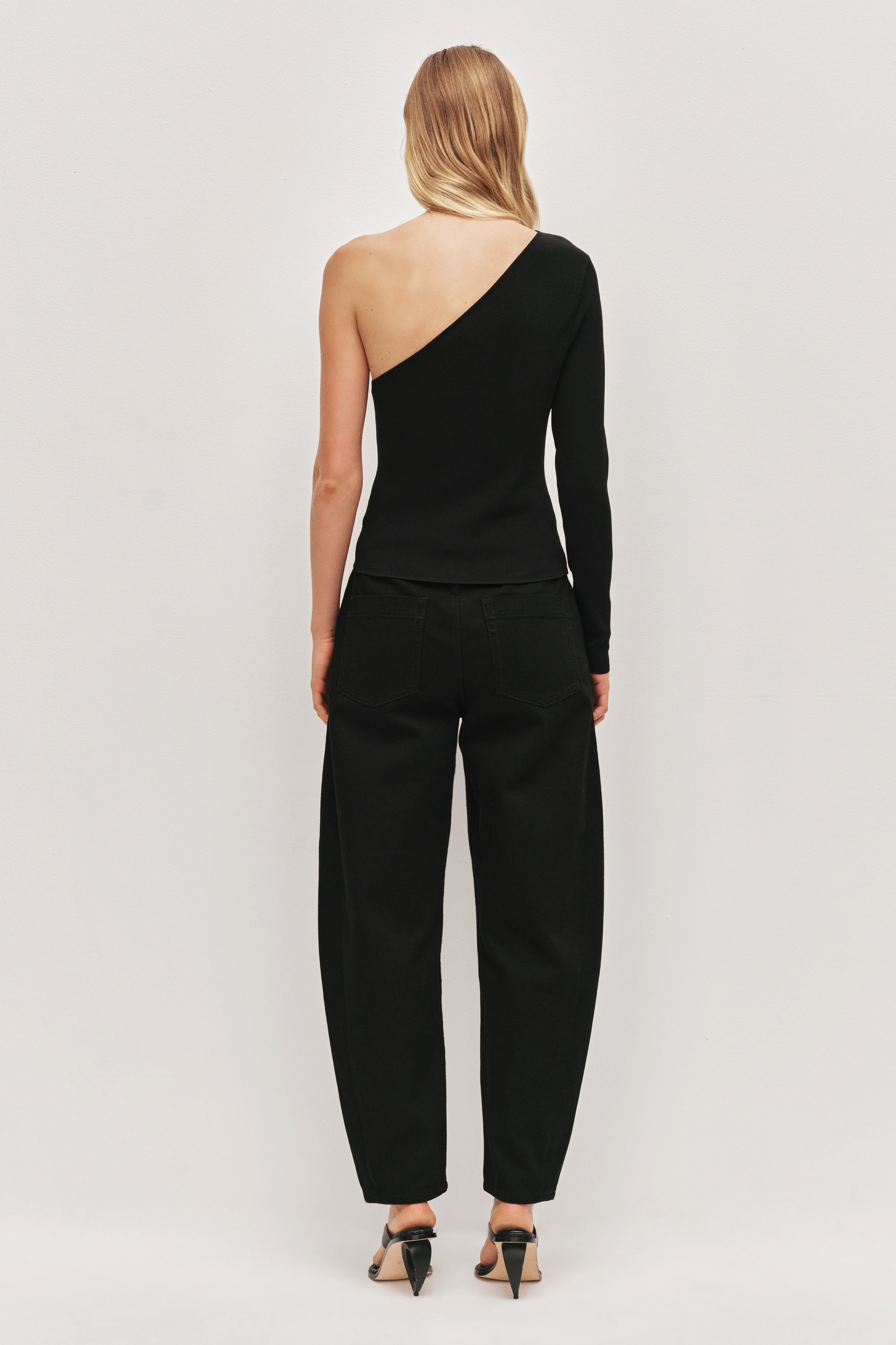 Rosabel Asymmetric Knit Top - Image 7