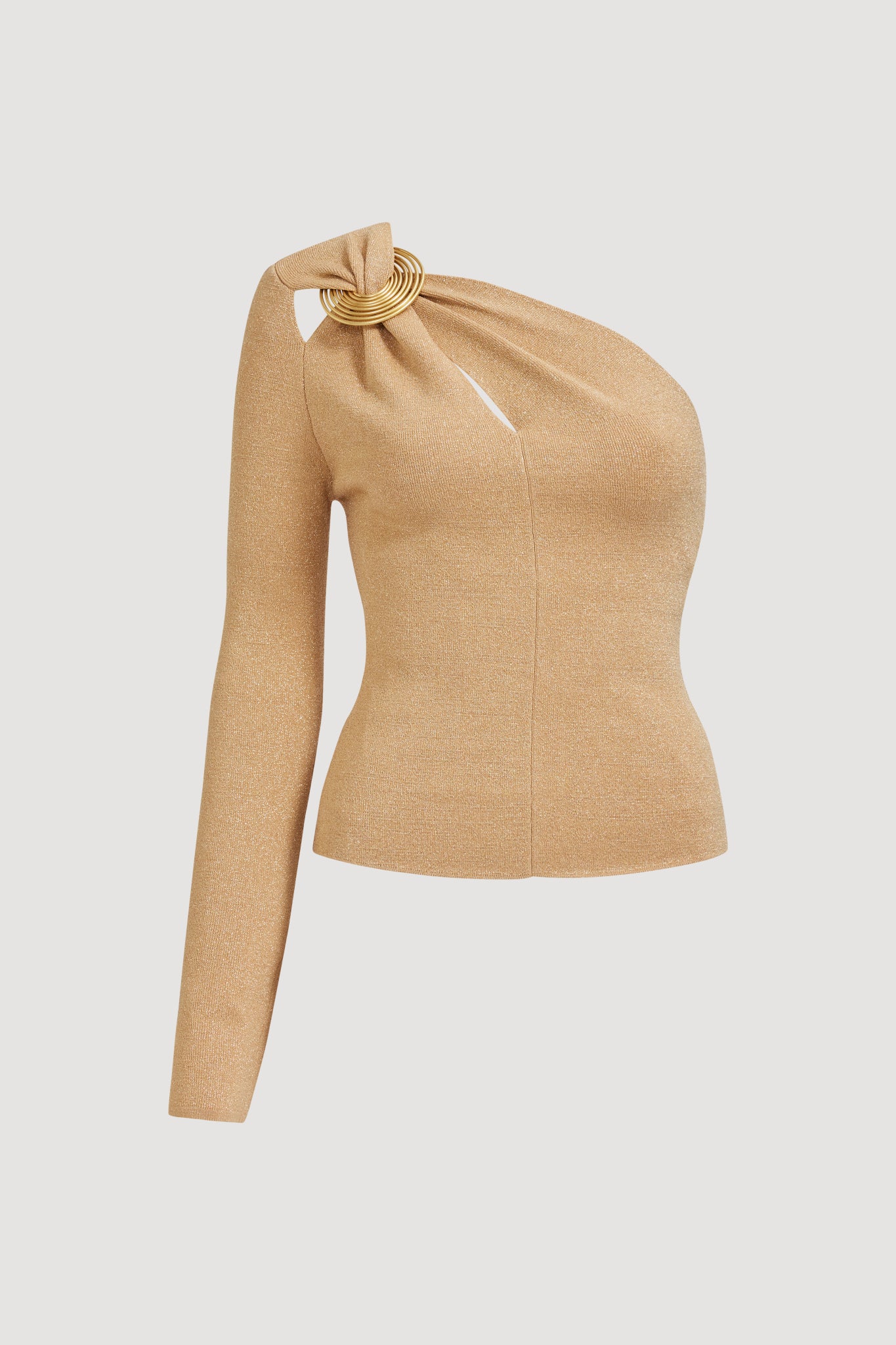 Rosabel Asymmetric Knit Top - Image 3