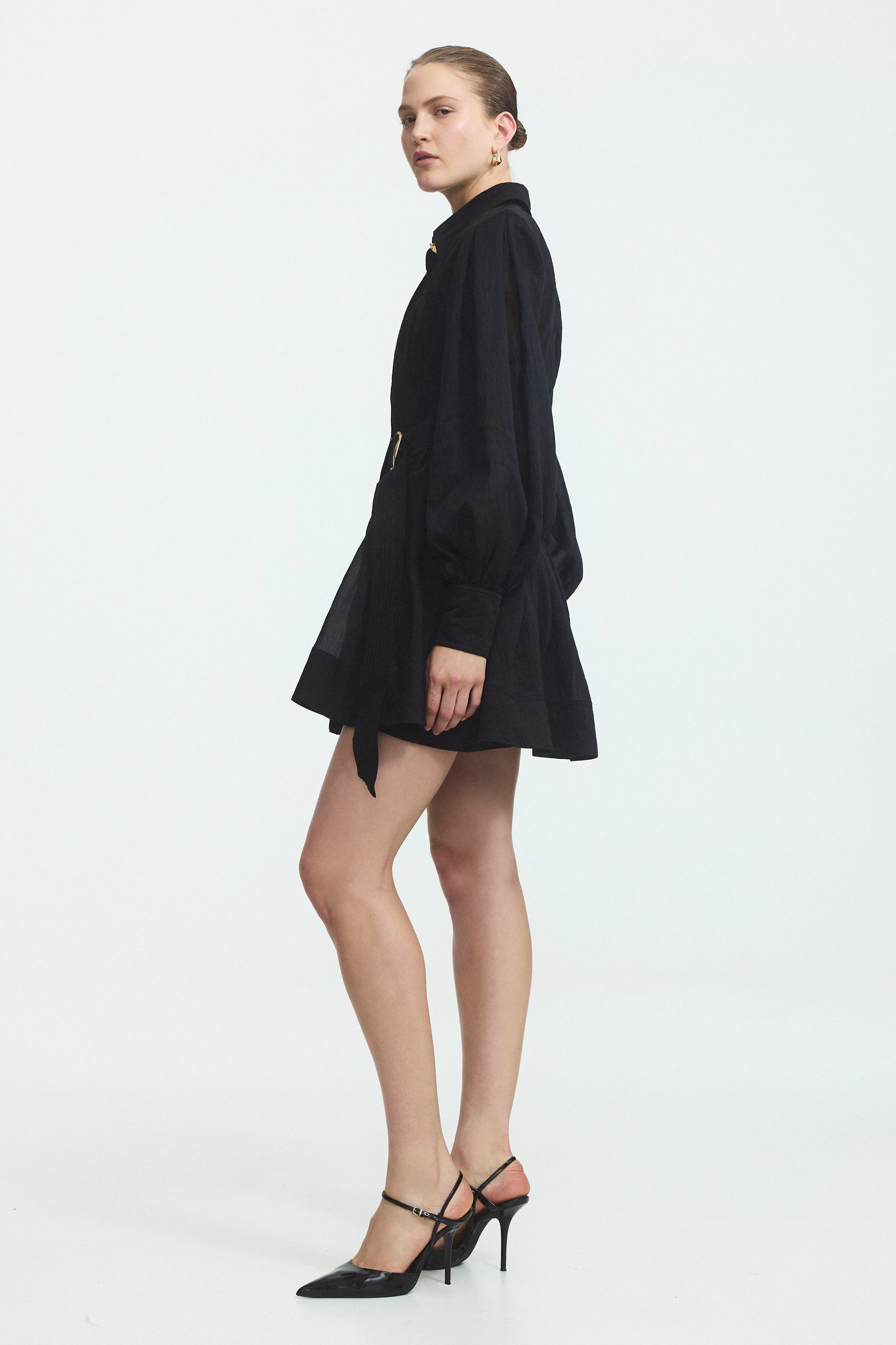 Rosanna Mini Shirt Dress - Image 5