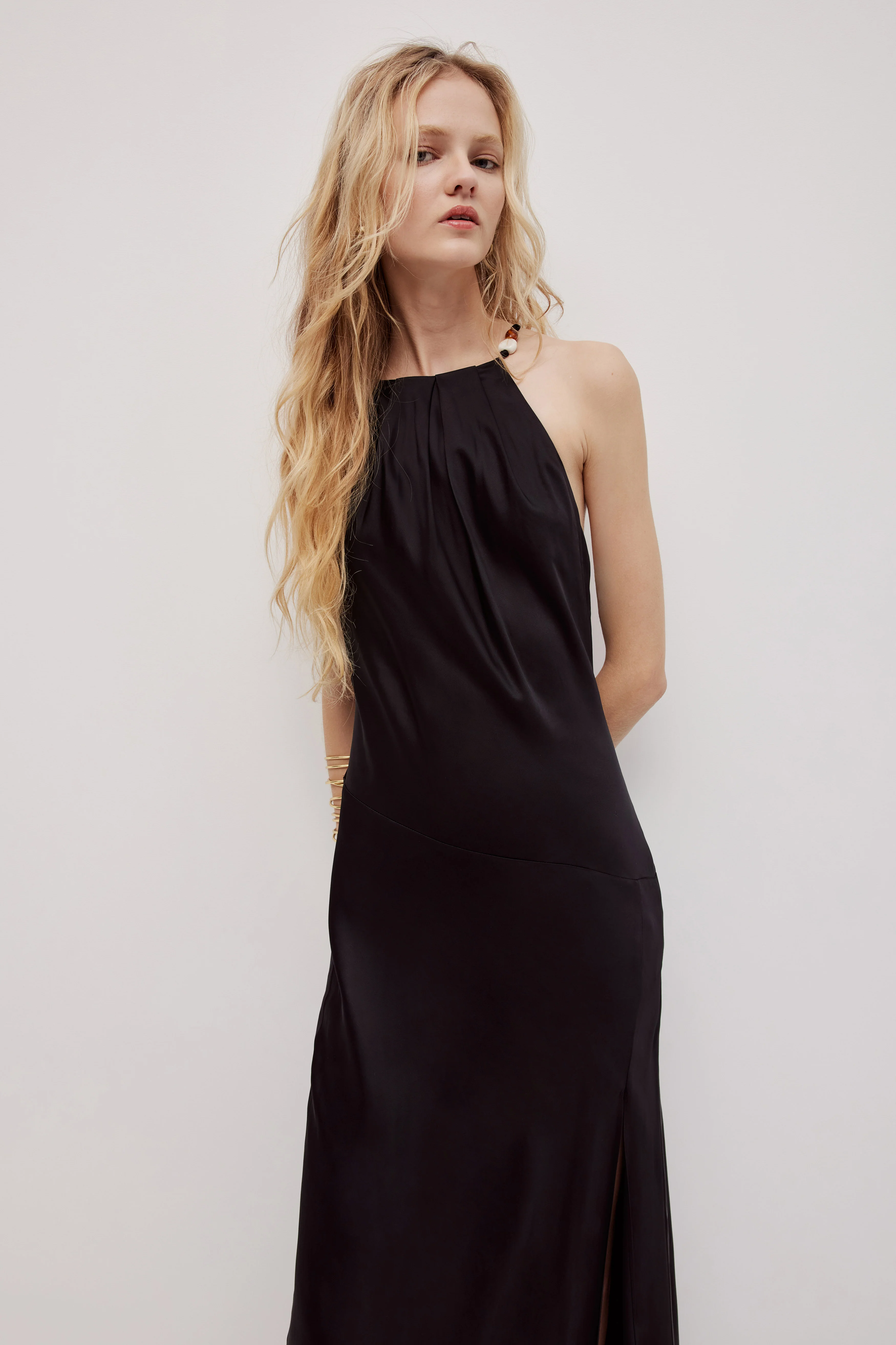 Roux Cross Back Maxi Dress - Image 3