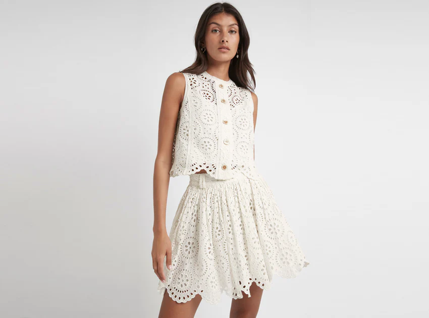 Salita Broderie Shell Top - Image 7
