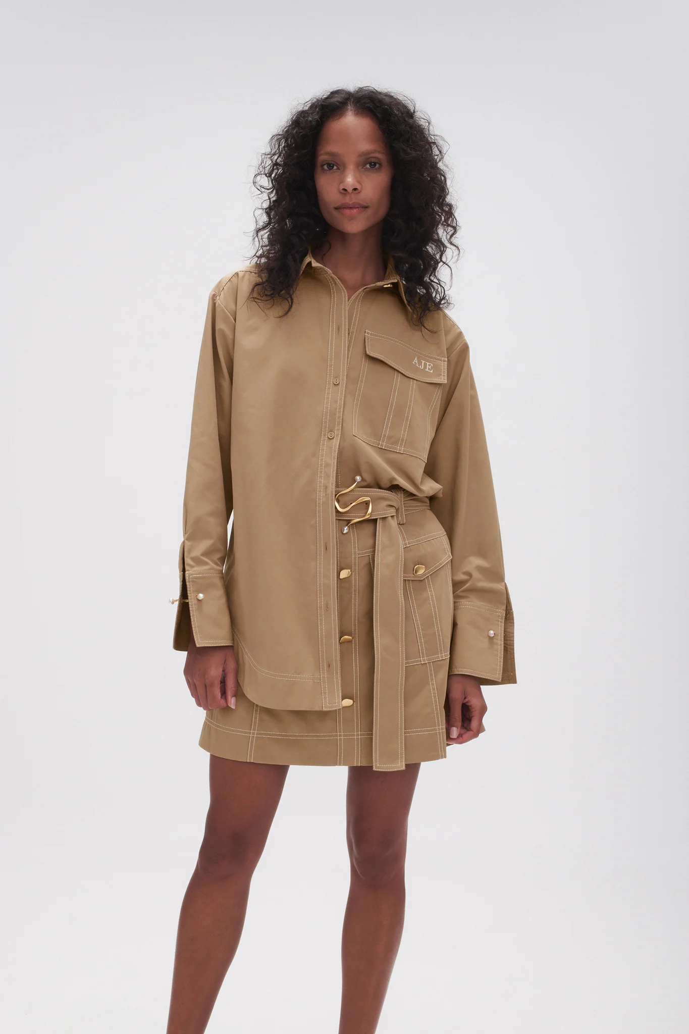 Satori Pearl Pin Shirt - Image 3