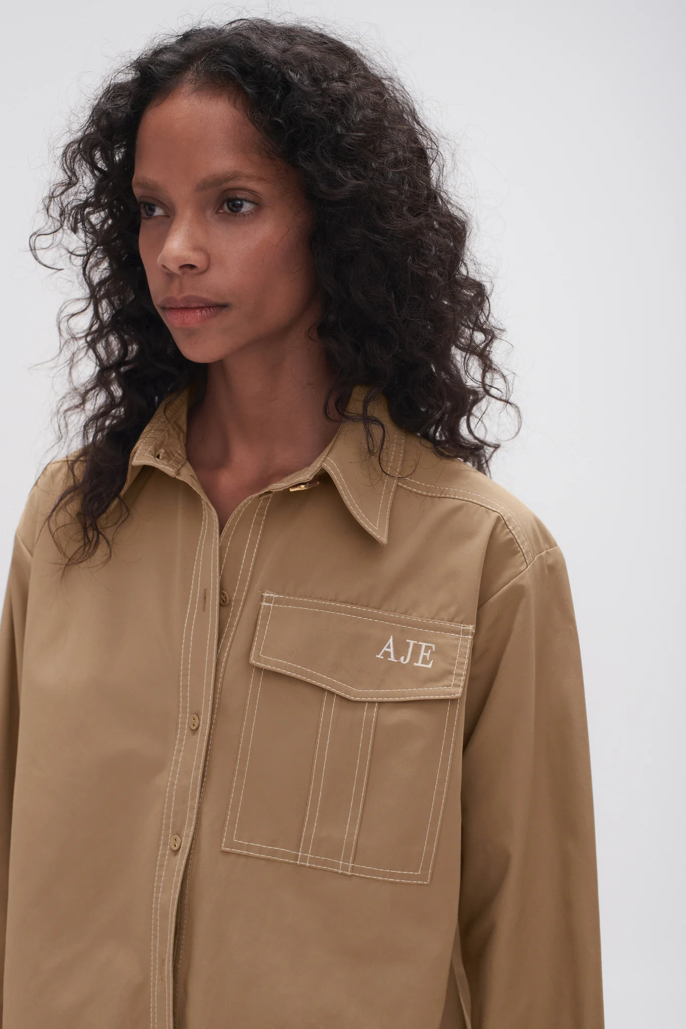 Satori Pearl Pin Shirt - Image 4
