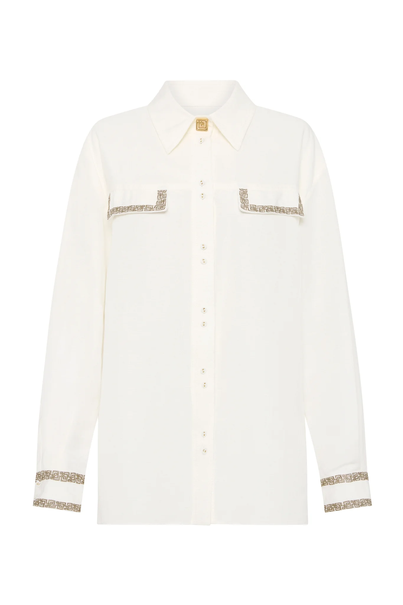 Senses Embroidered Shirt - Image 2