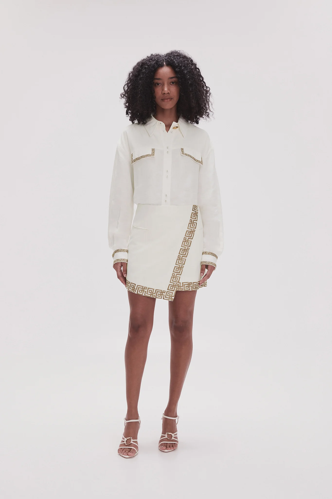Senses Embroidered Shirt - Image 3