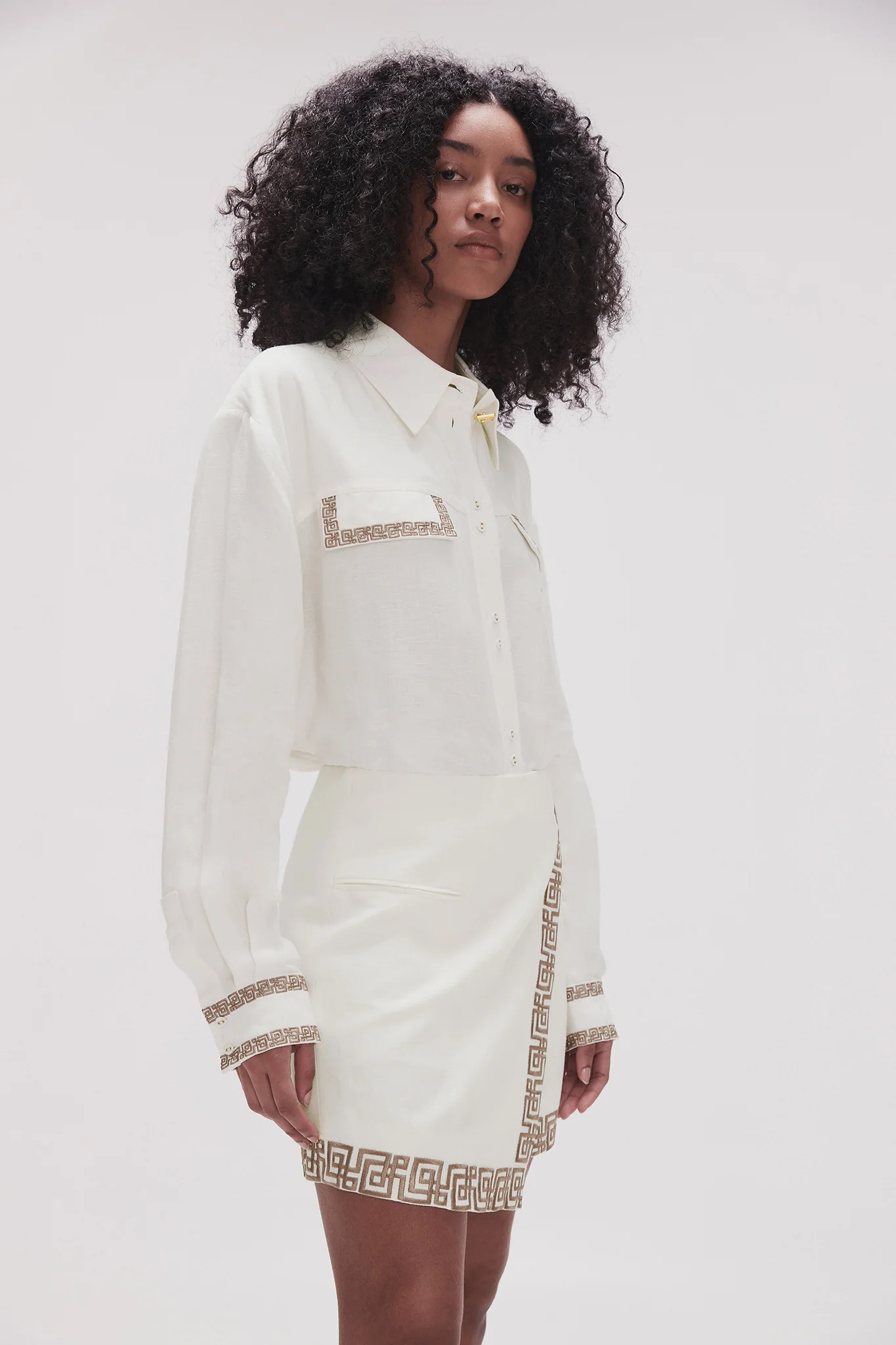 Senses Embroidered Shirt - Image 5