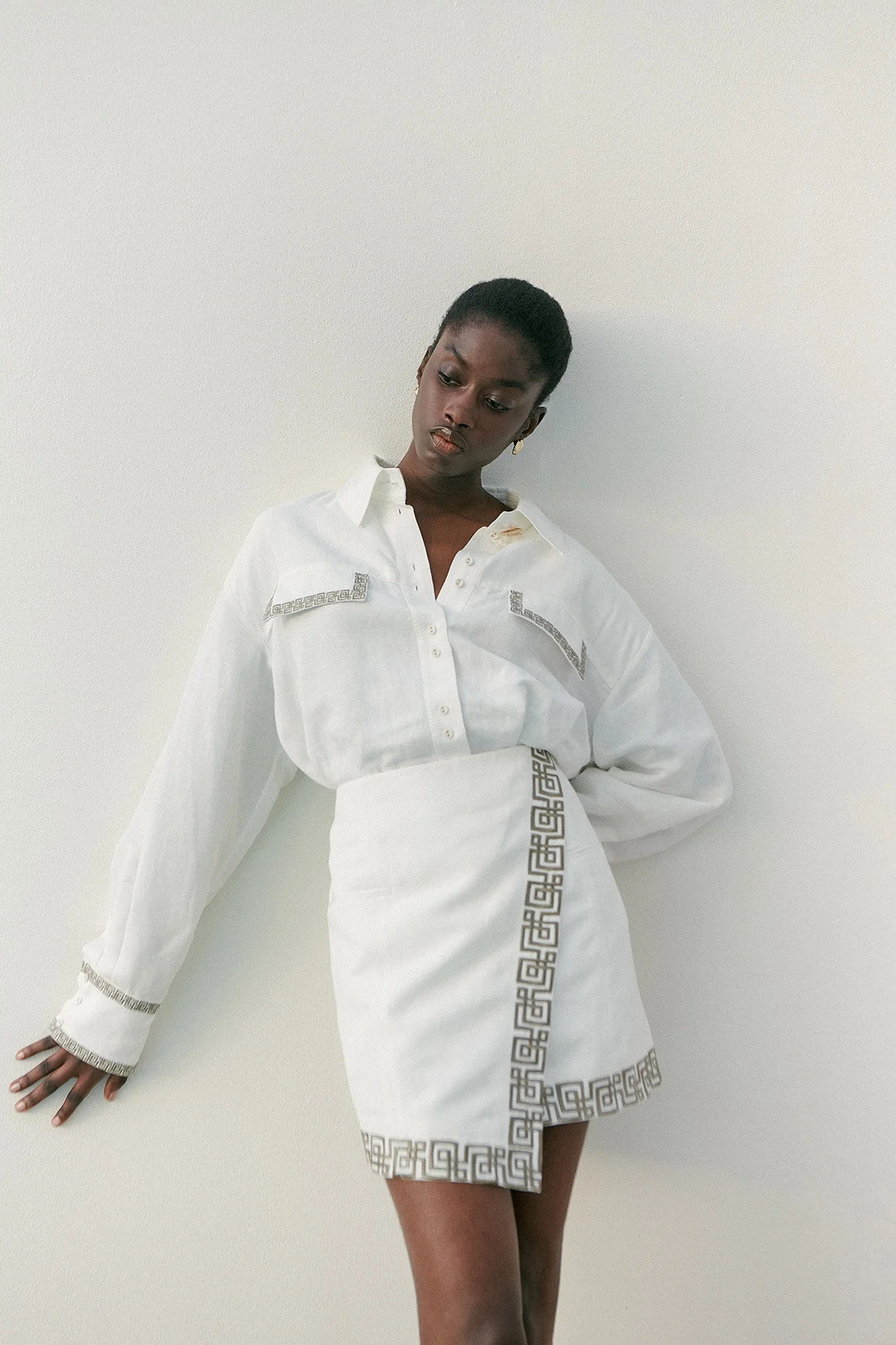 Senses Embroidered Shirt - Image 7