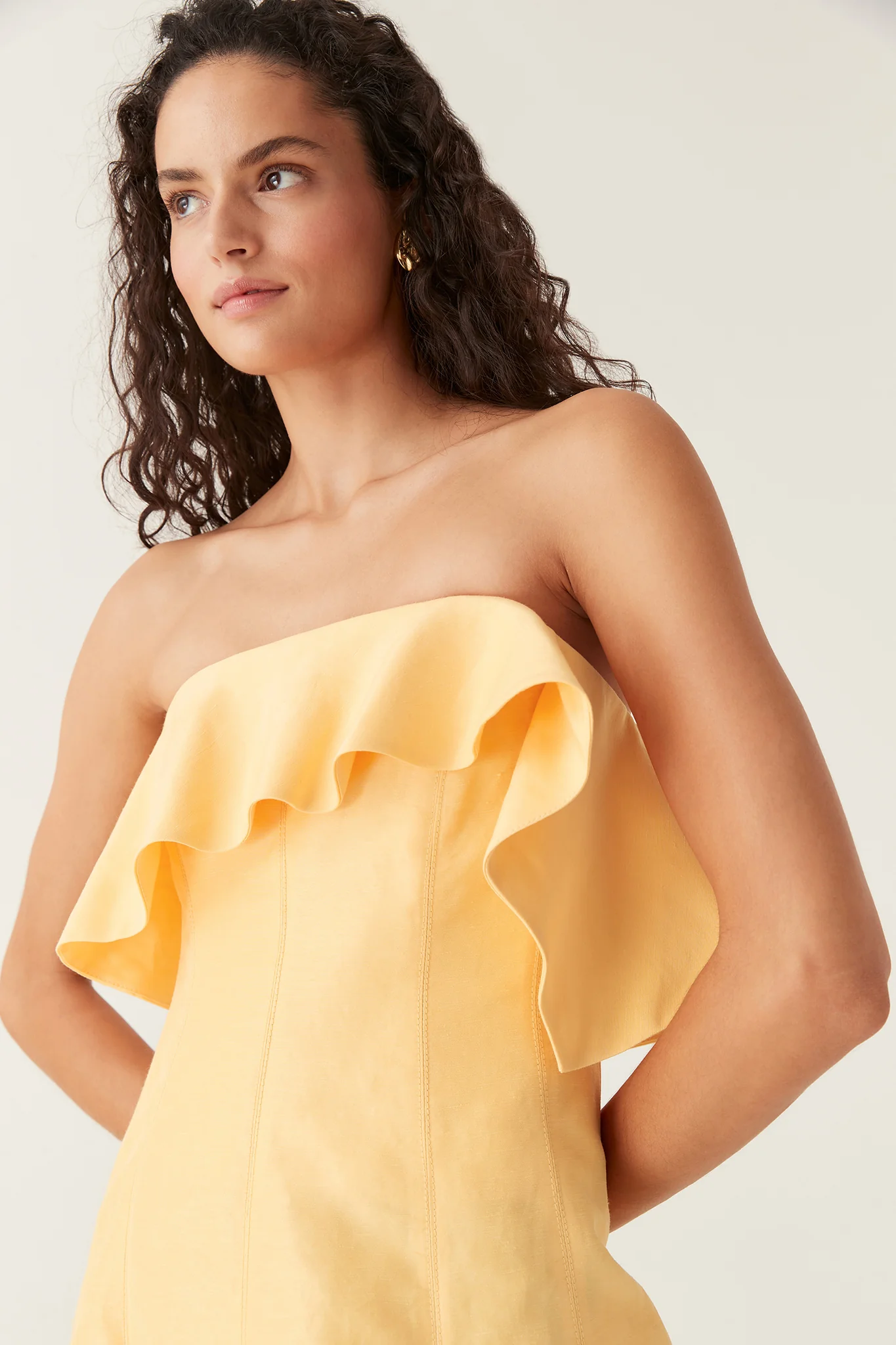 Shallows Strapless Gown - Image 3