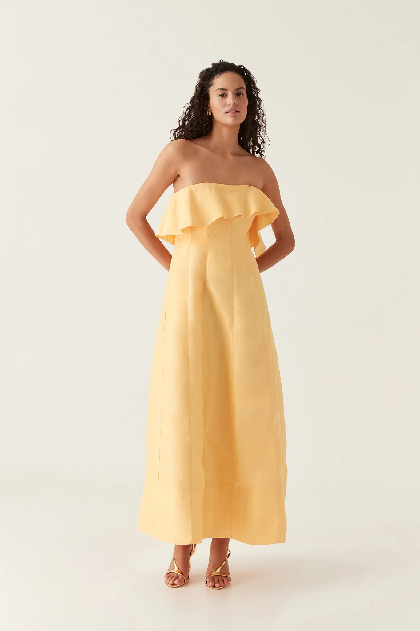 Shallows Strapless Gown - Image 4
