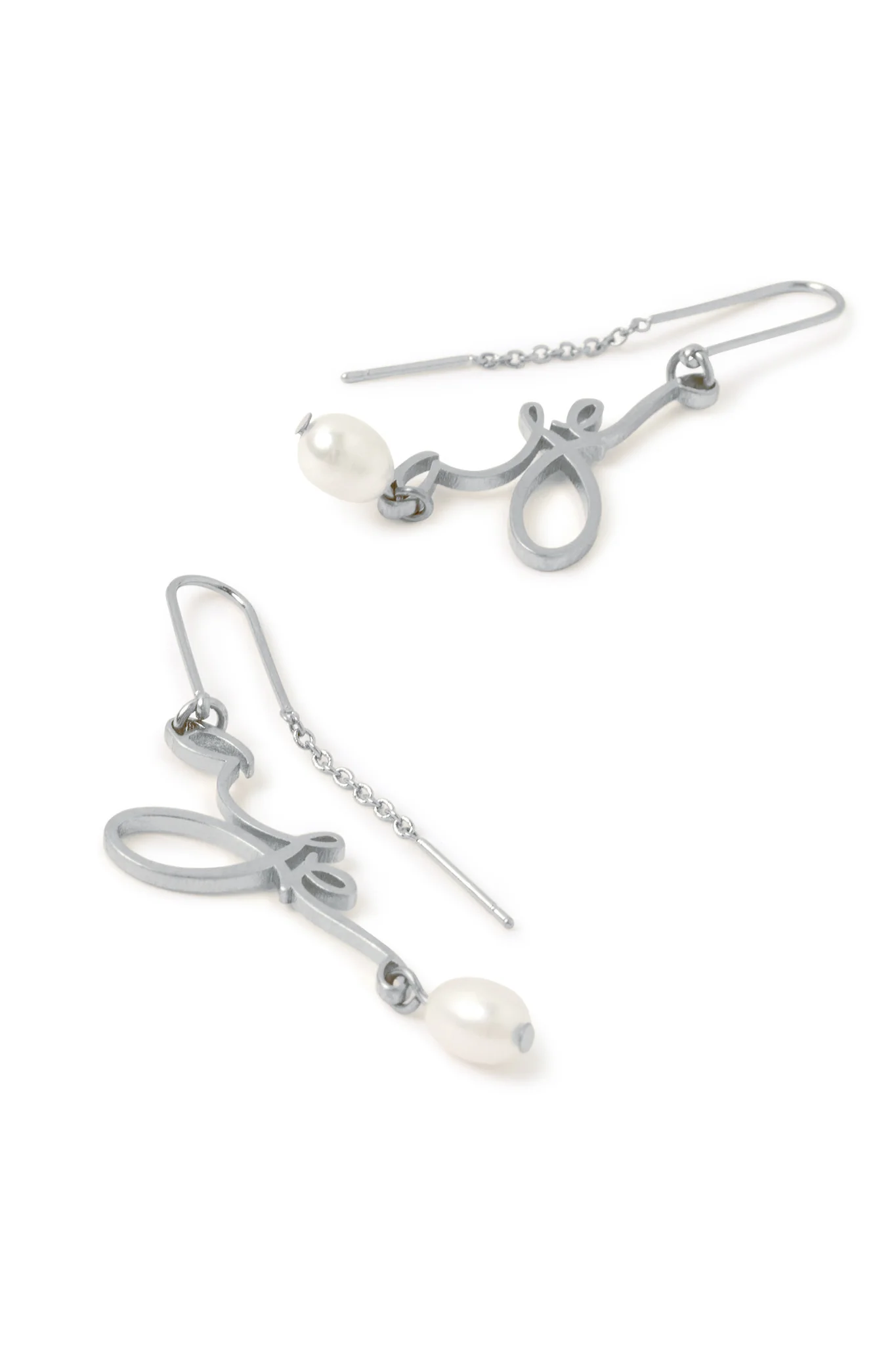 Signature Pearl Drop Earring - Image 4