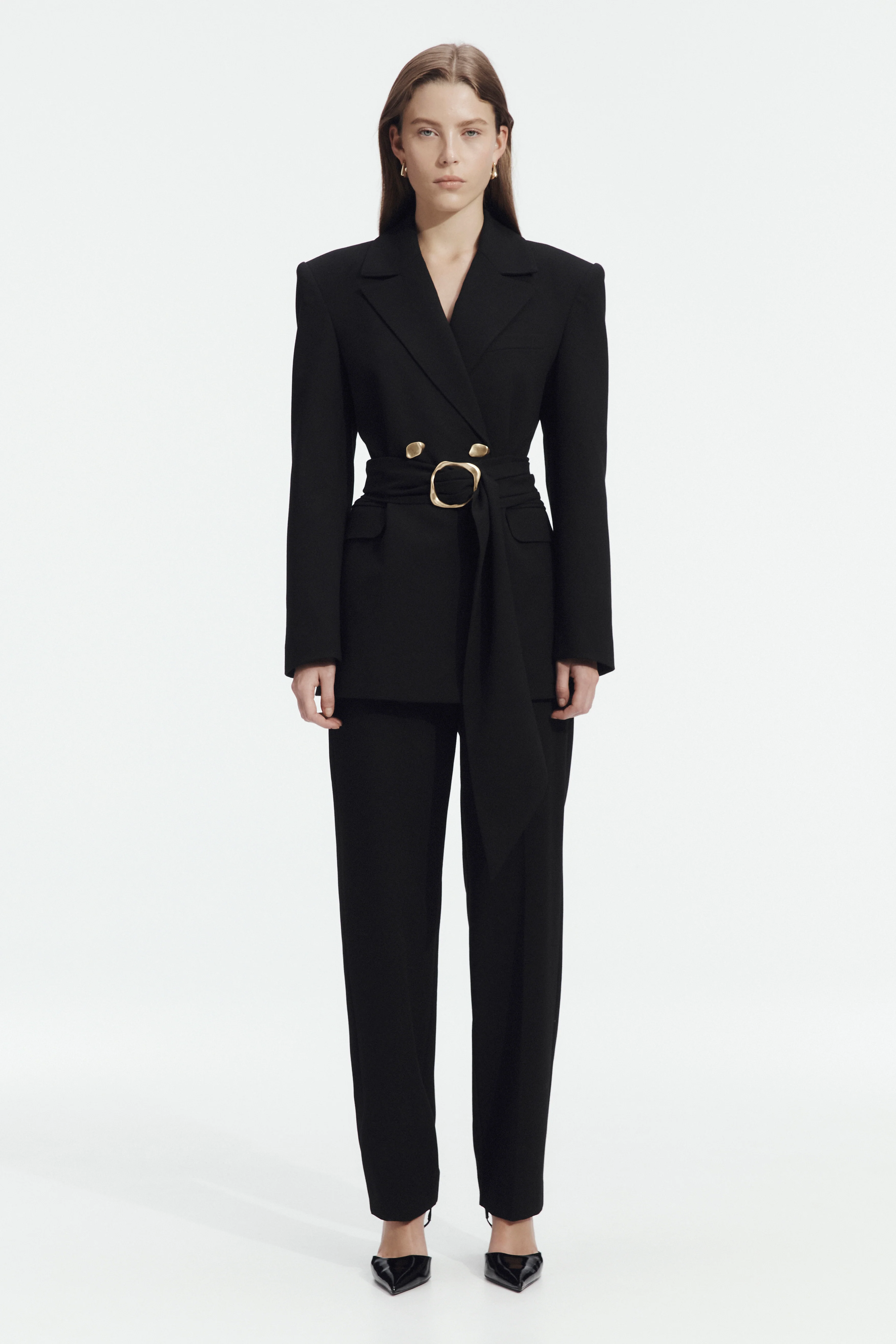 Simone Lace Back Blazer