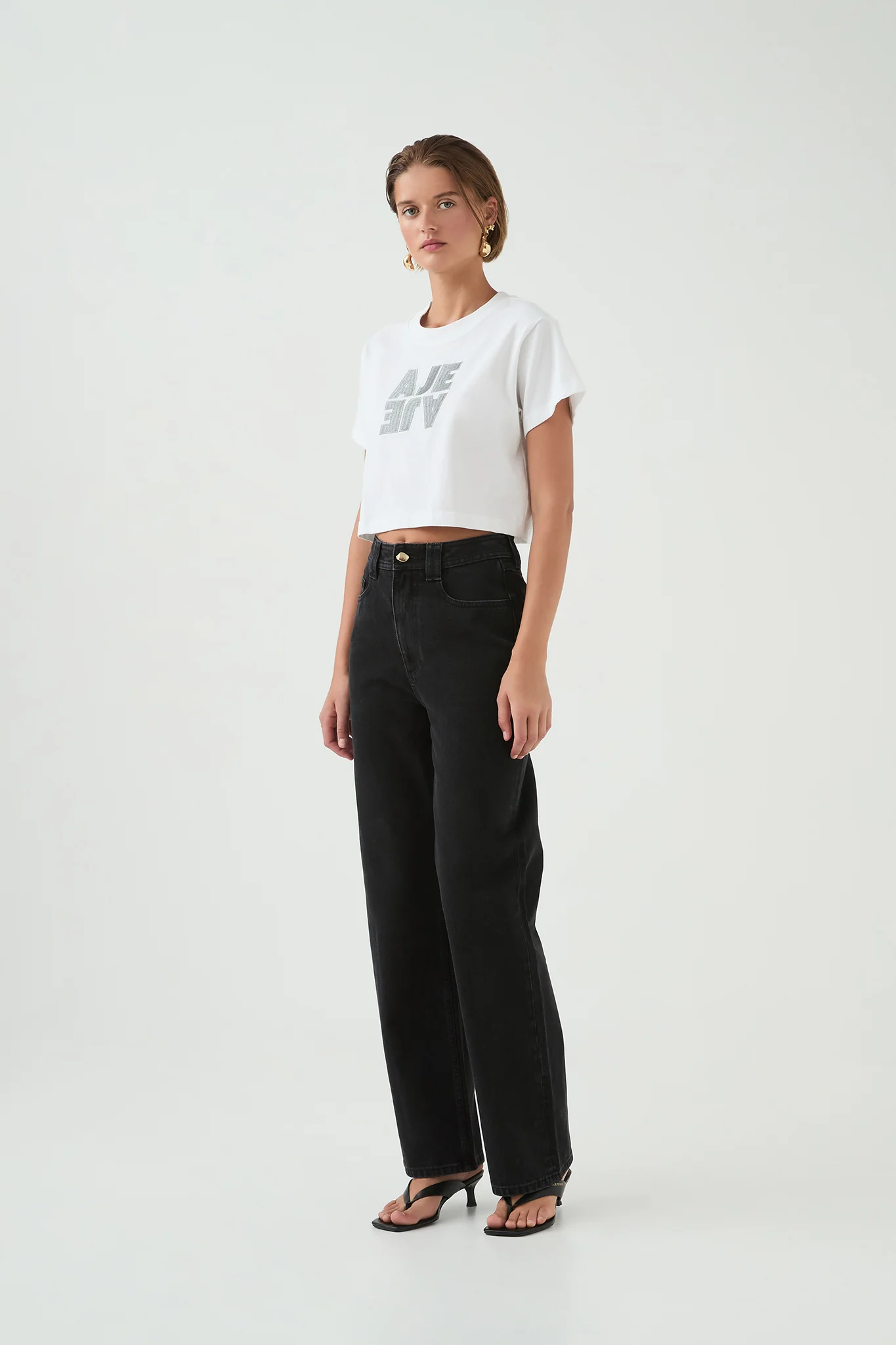 Spark Logo Cropped Tee - Image 6