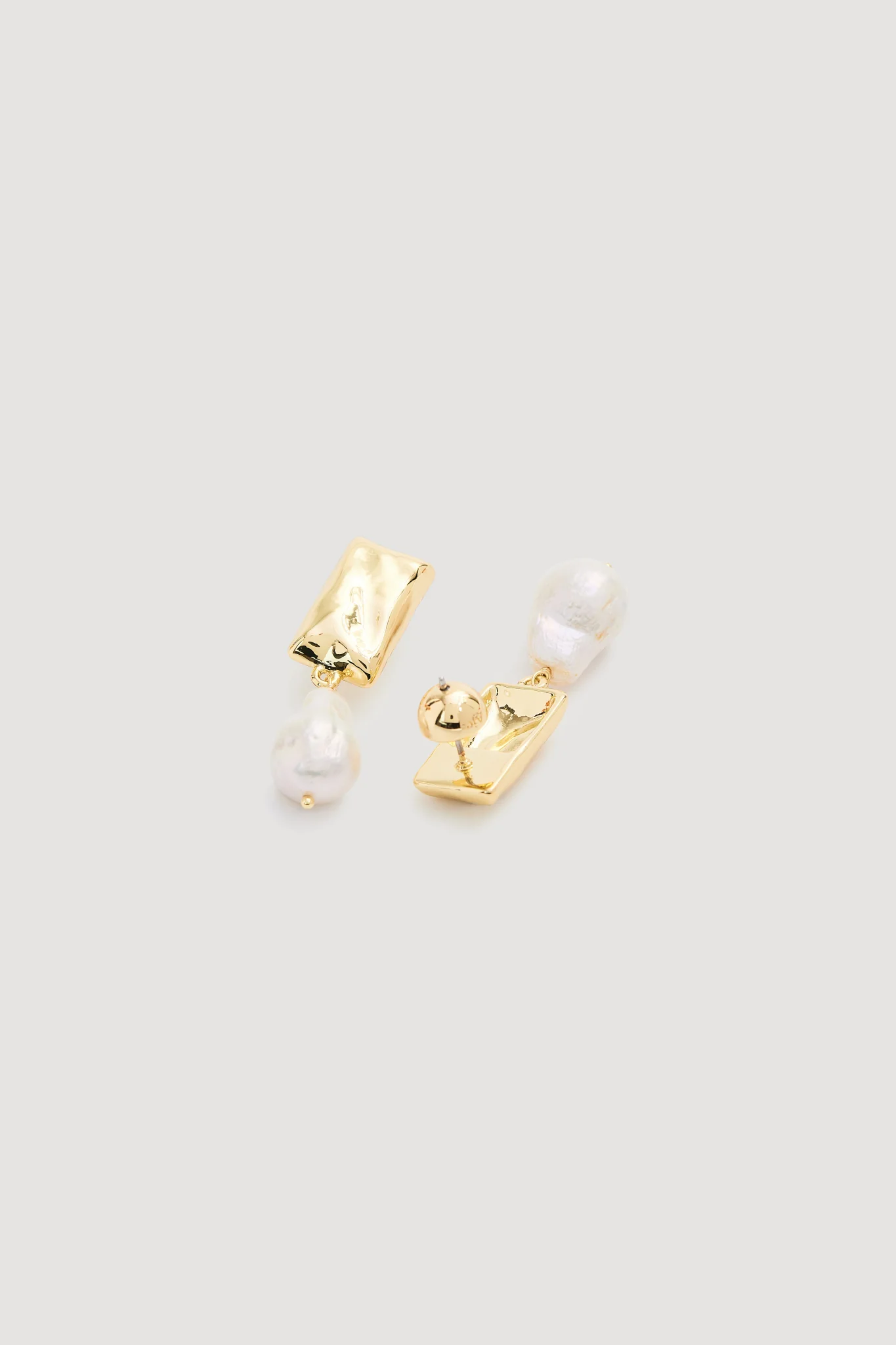 Spencer Pearl Drop Earrings - Image 2