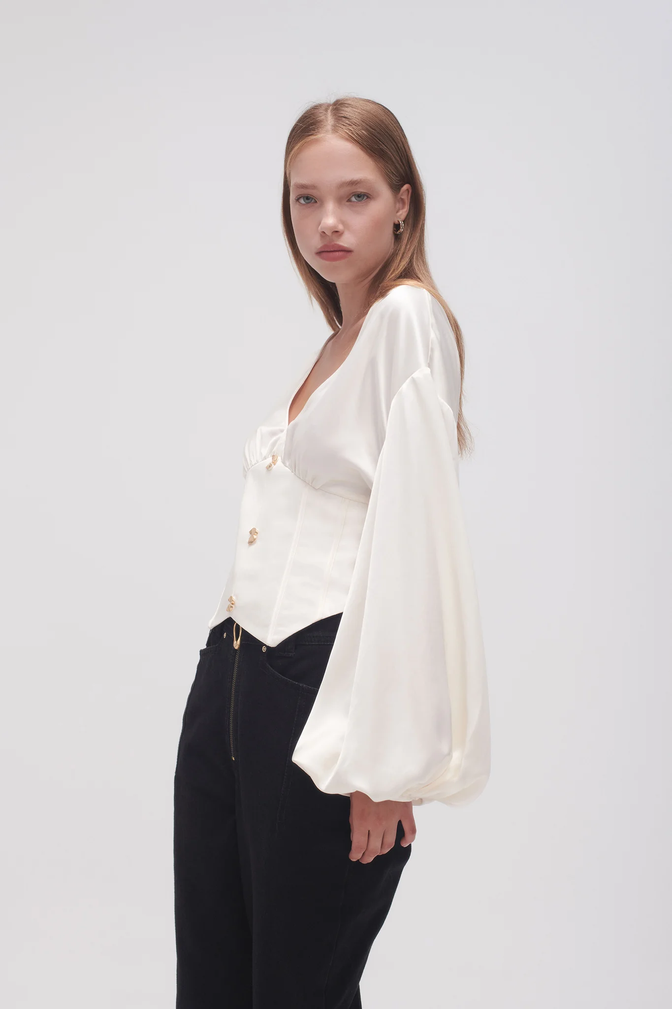 Spirit Corsetted Blouse - Image 5