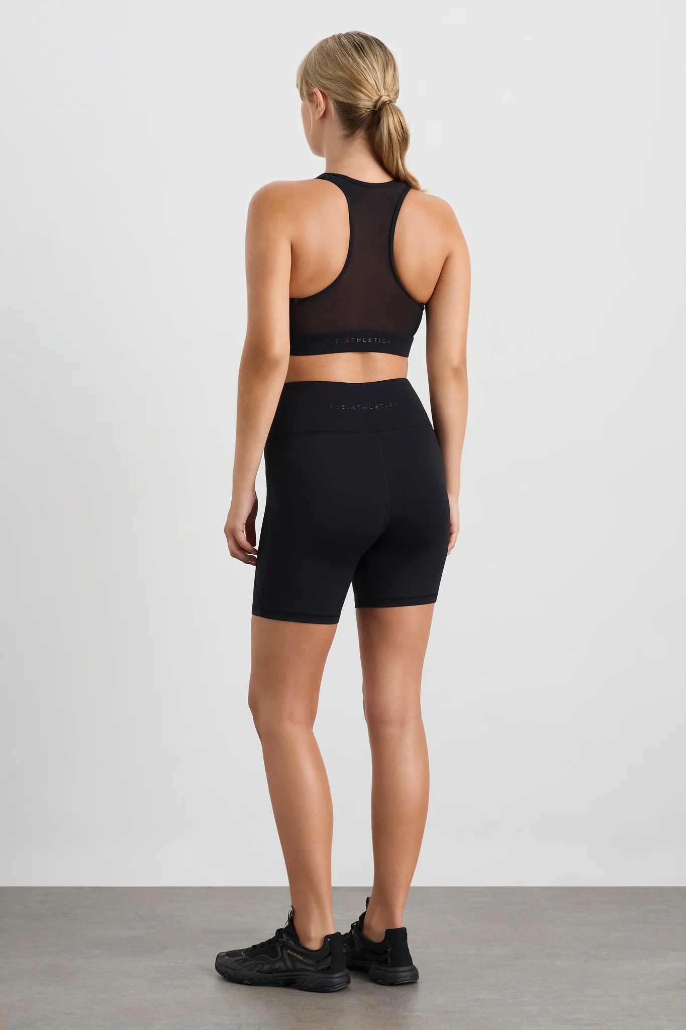 Spliced Mesh Sports Bra 370 - Image 11
