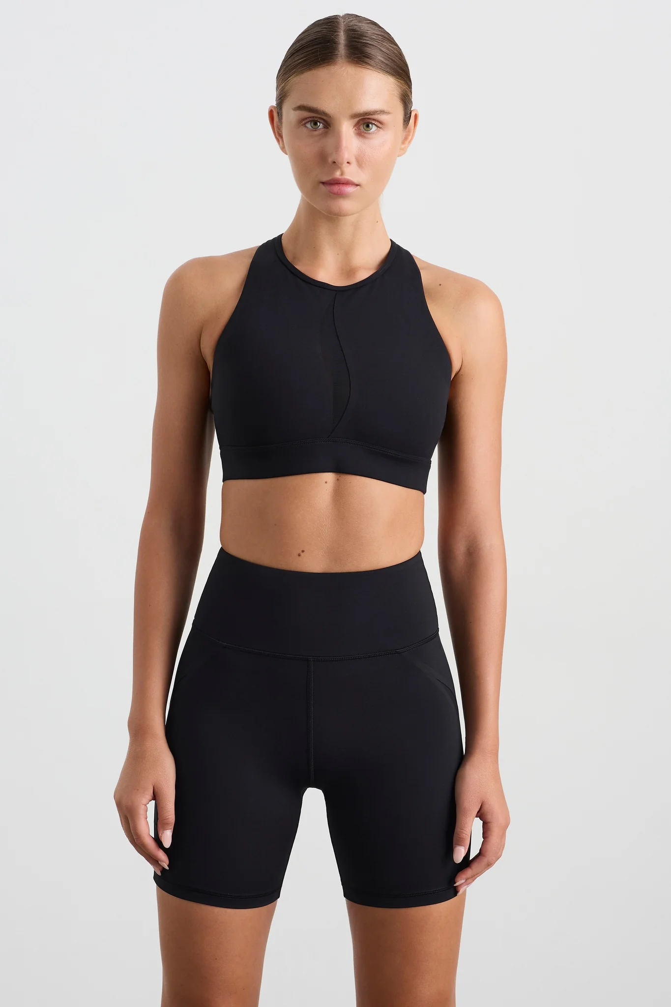 Spliced Mesh Sports Bra 370 - Image 4