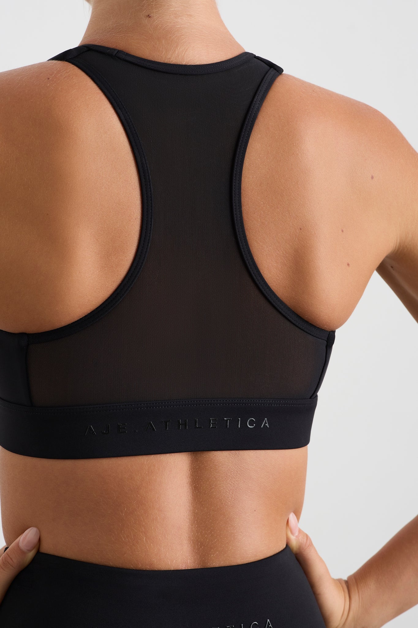 Spliced Mesh Sports Bra 370 - Image 5