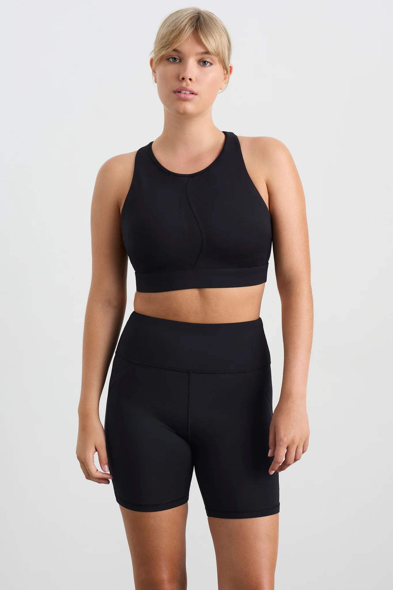 Spliced Mesh Sports Bra 370 - Image 9
