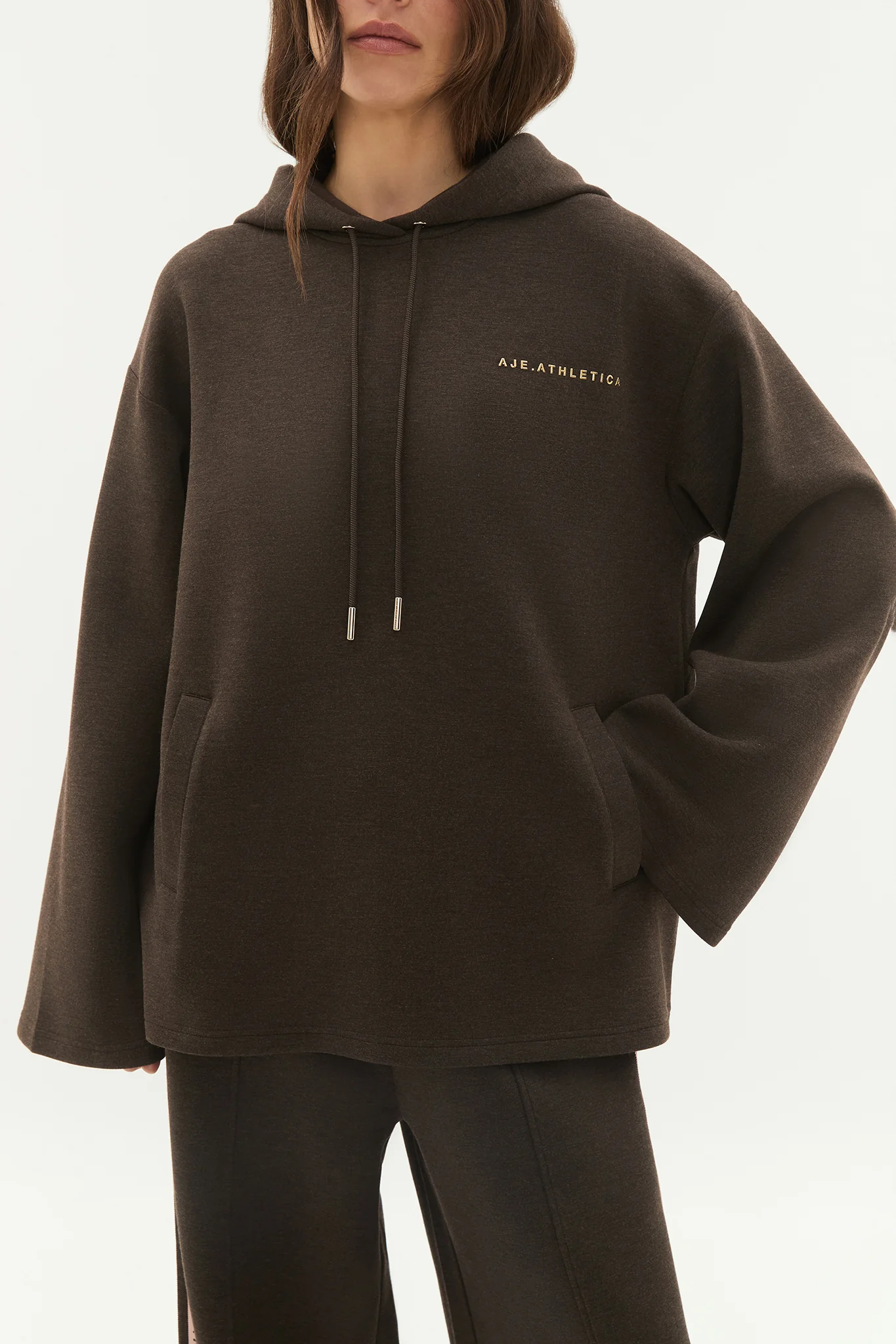 Split Back Logotape Hoodie 432 - Image 5