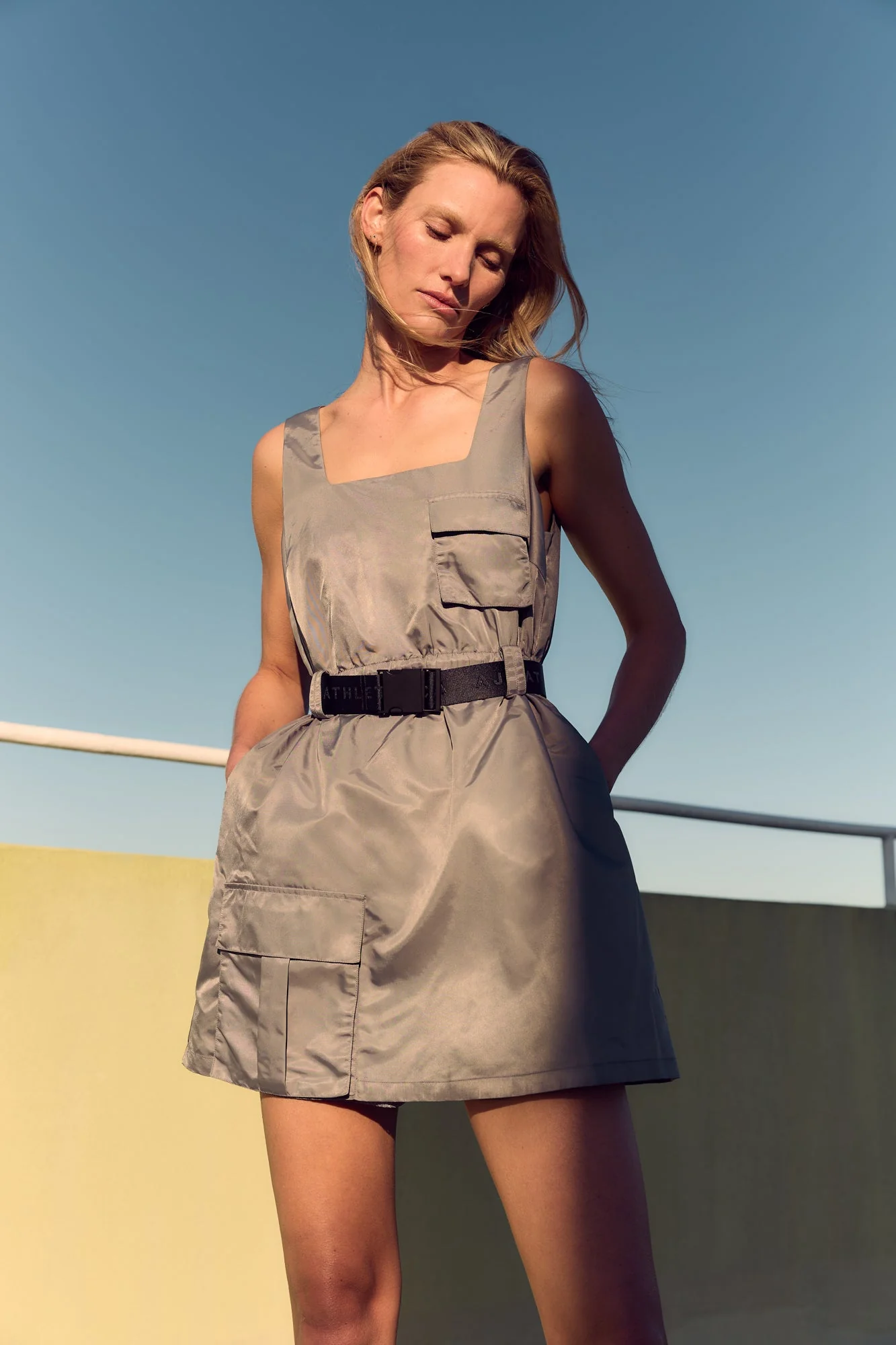 Spray Bubble Hem Dress 818 - Image 3