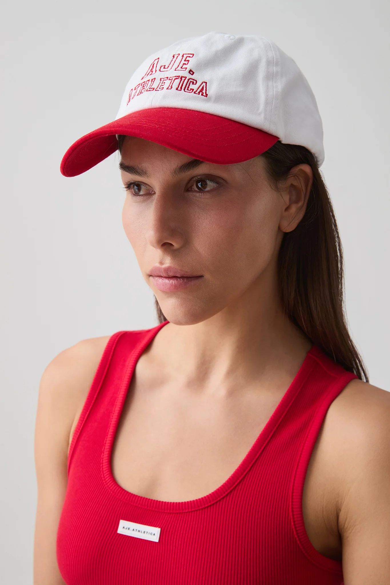 Stacked Logo Contrast Cap 903 - Image 3
