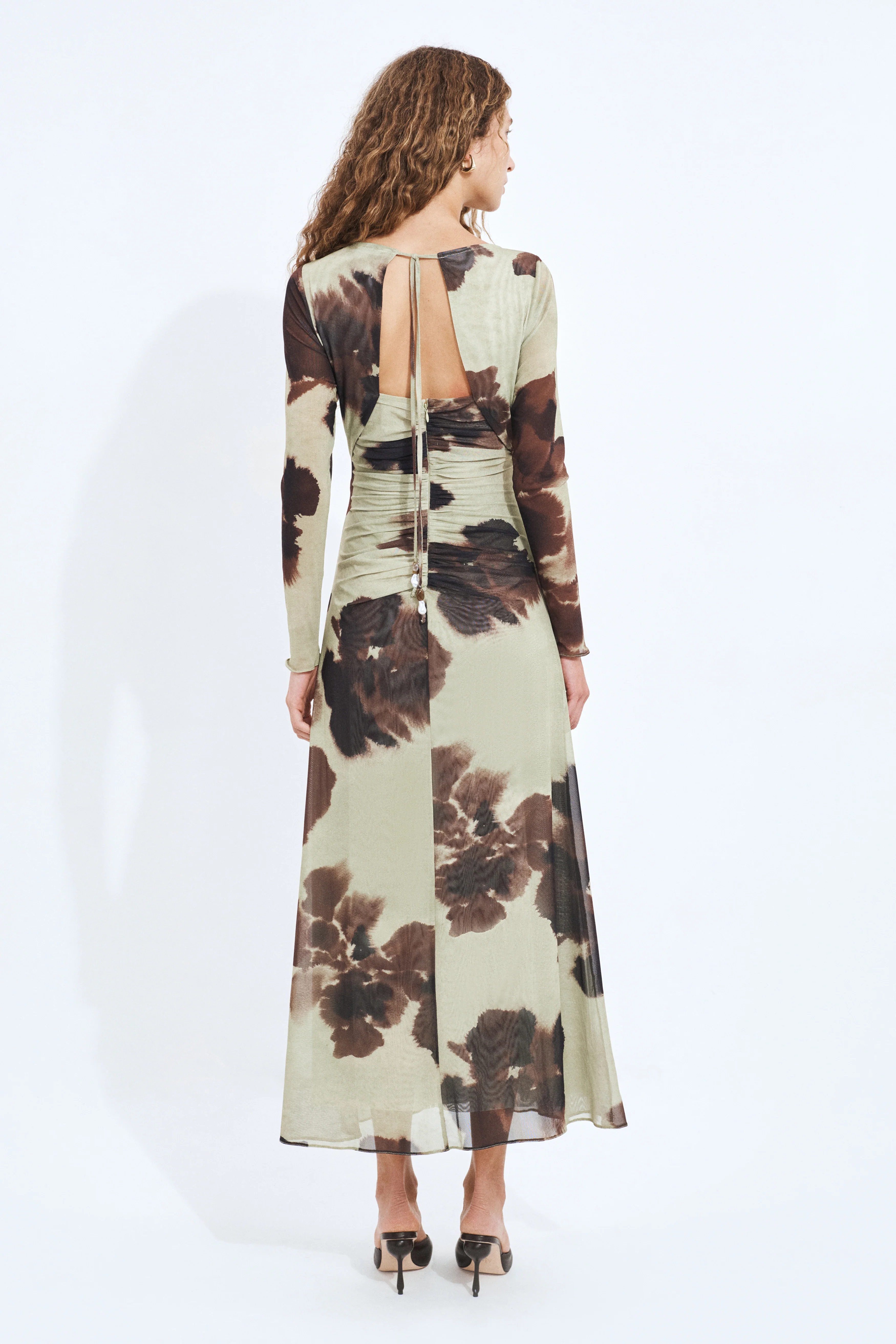 Stella Mesh Maxi Dress - Image 6