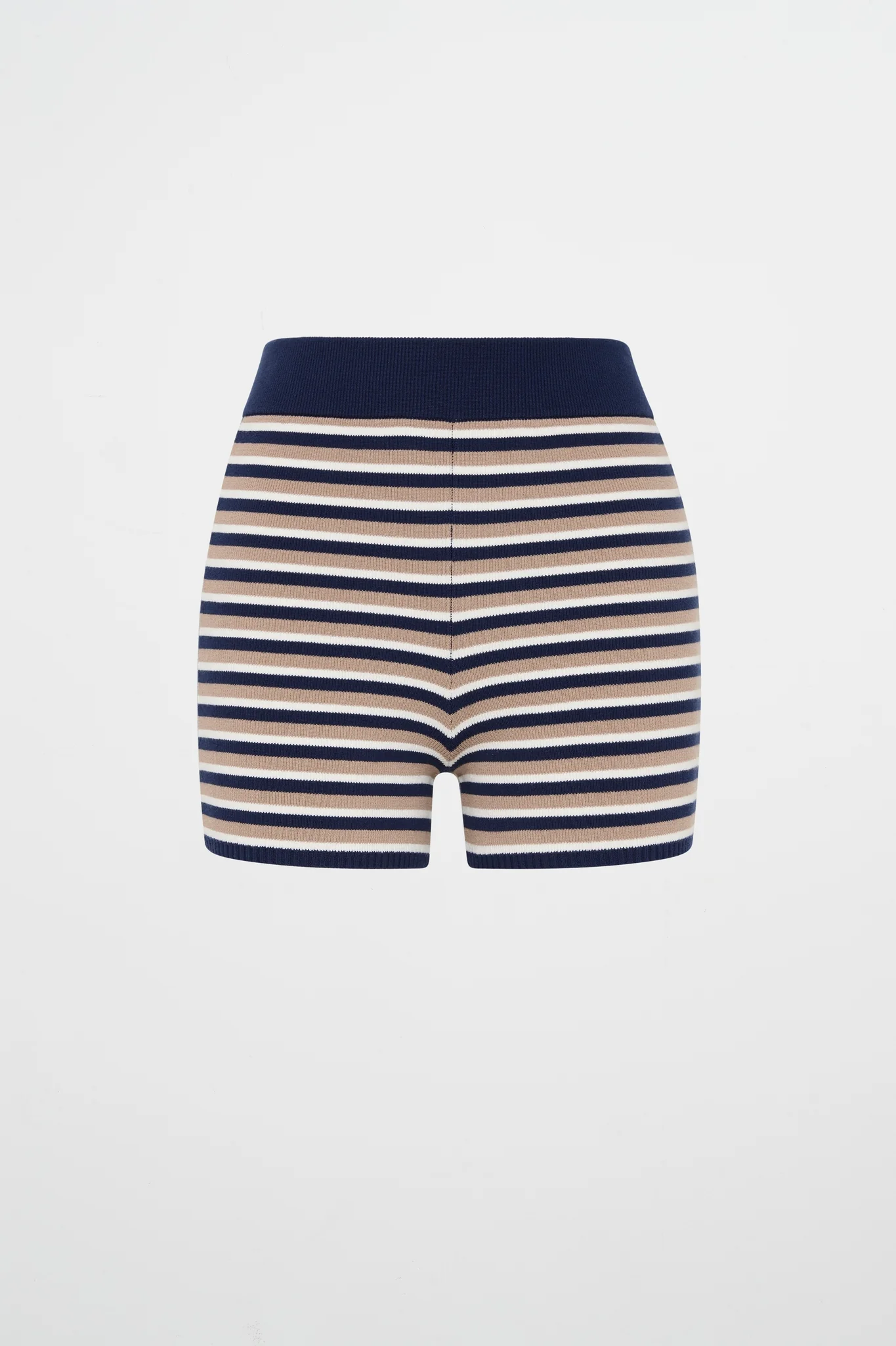 Stripe Knit Bike Short 628 - Image 2