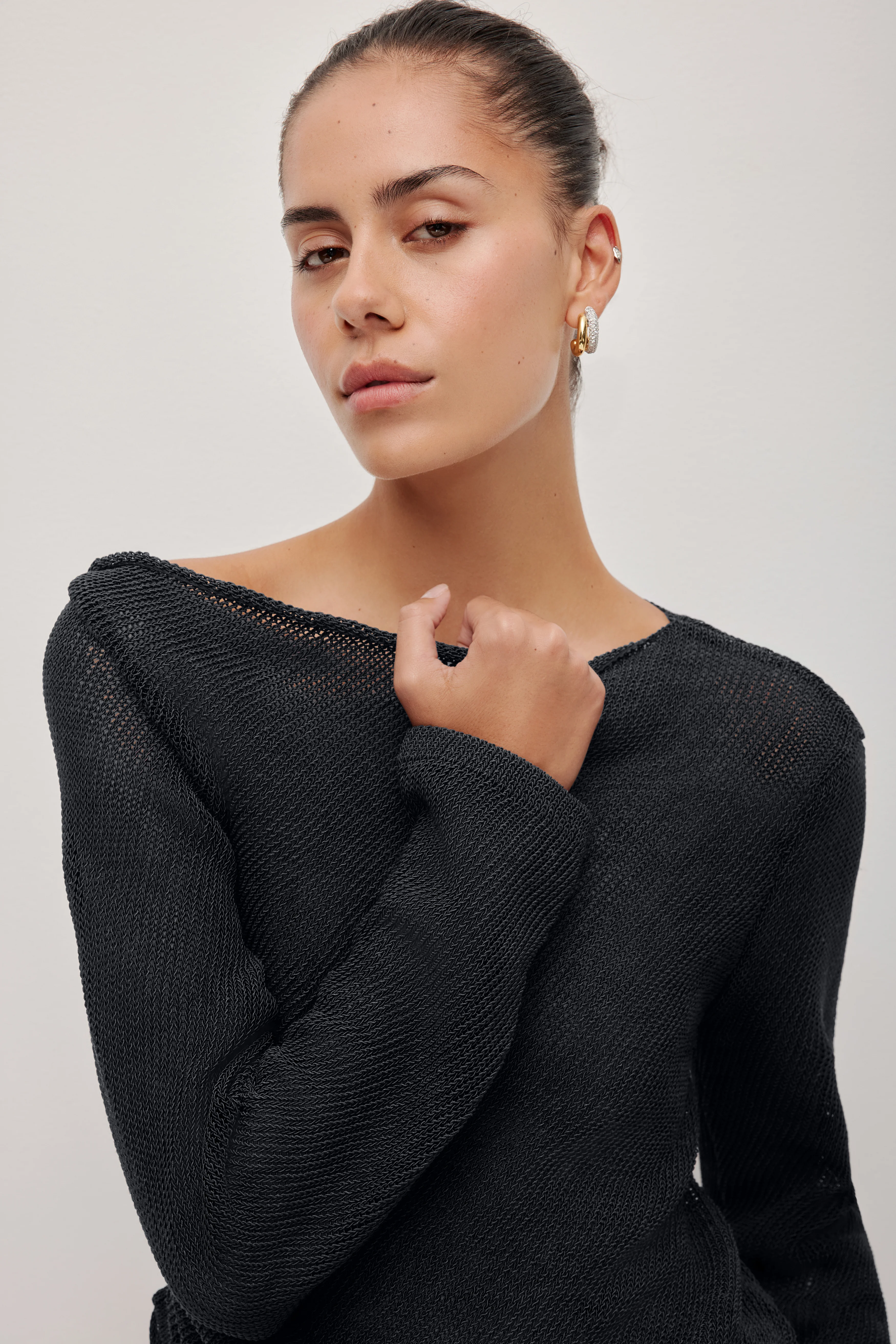 Suri Long Sleeve Knit Top - Image 3