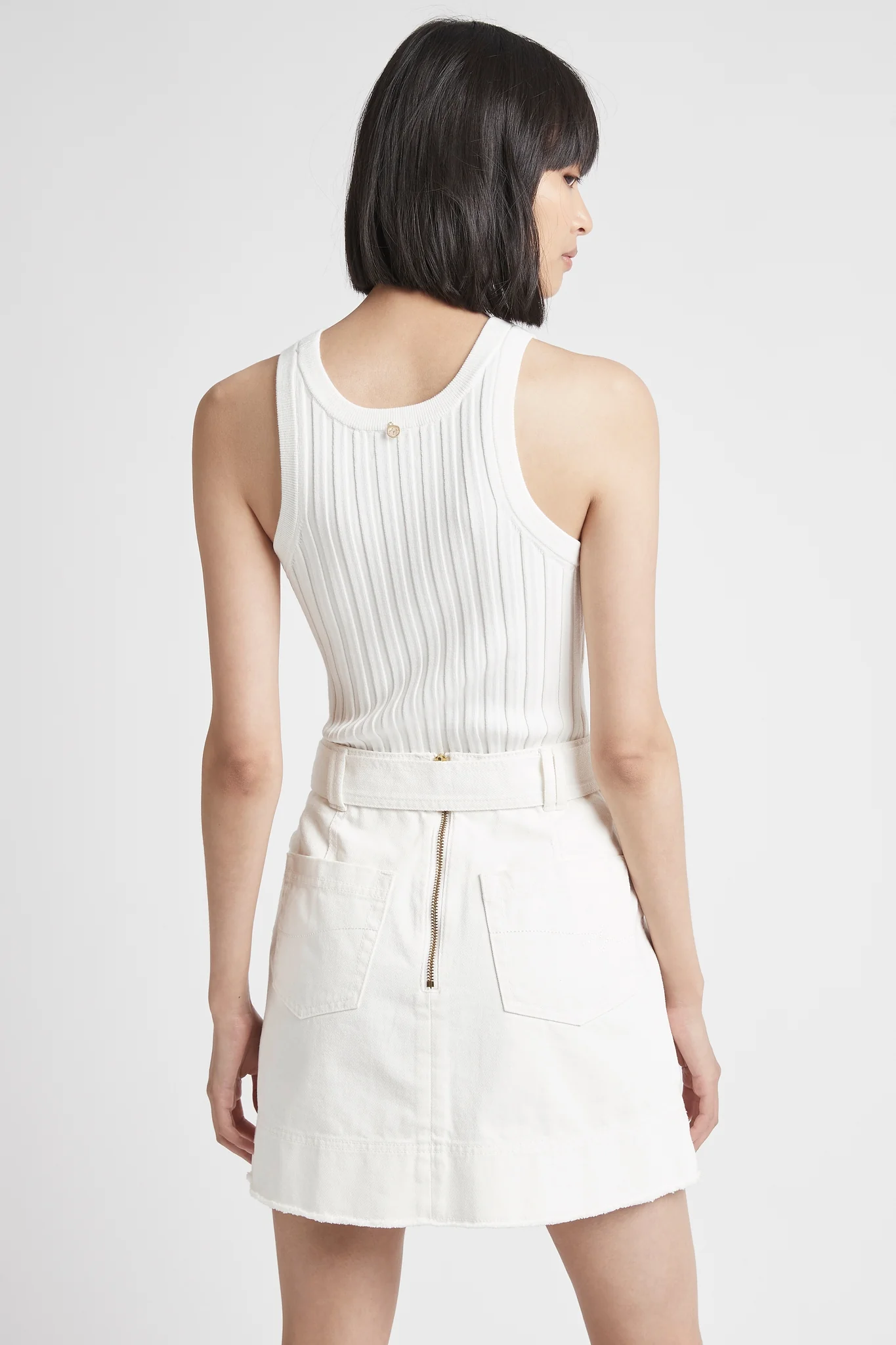Syros Denim Pocket Skirt - Image 6