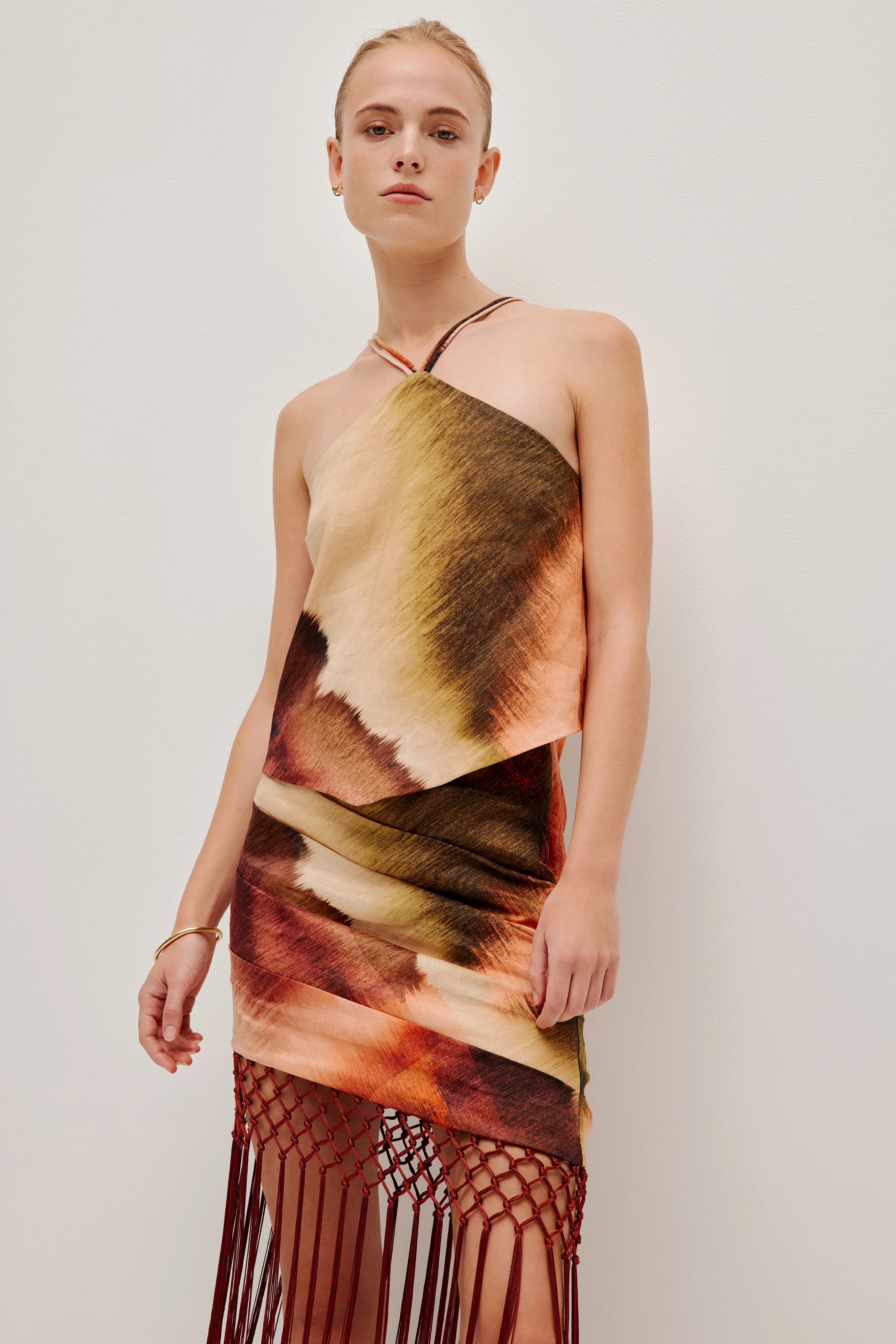 Talea Fringe Skirt - Image 3