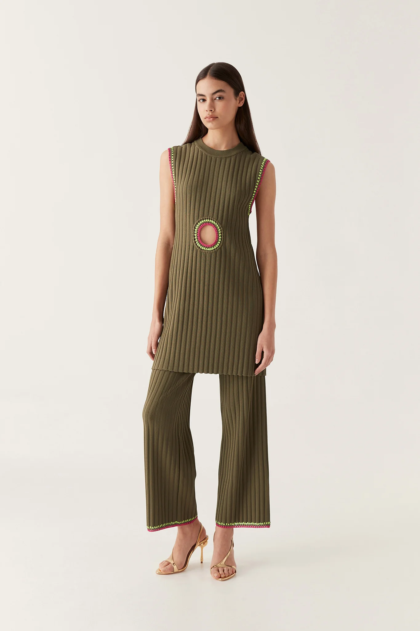 Tazia Crochet Edge Mini Dress - Image 5
