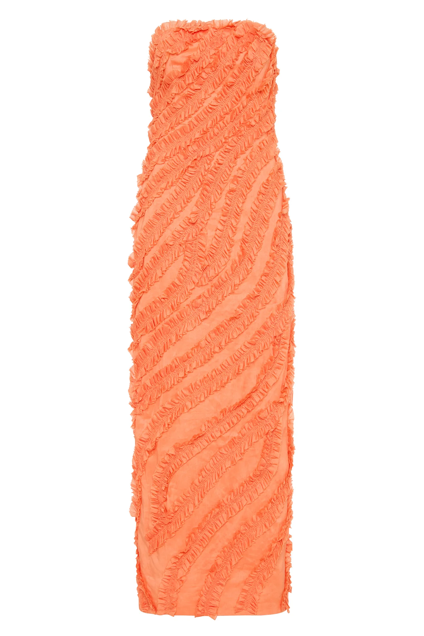 Terrene Frill Maxi Dress - Image 2